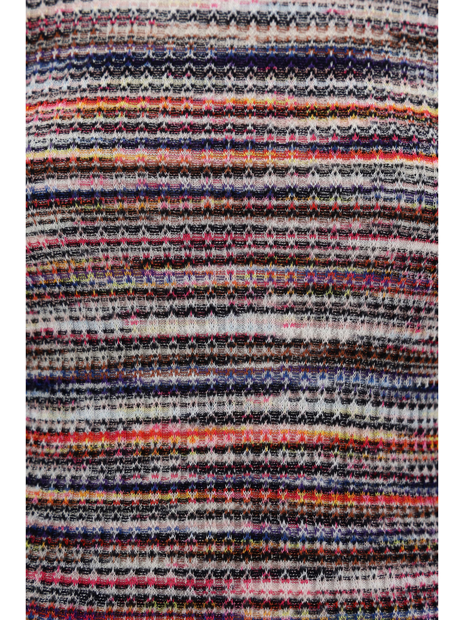 Shop Missoni Turtleneck Sweater In Multicolred/pink/blu