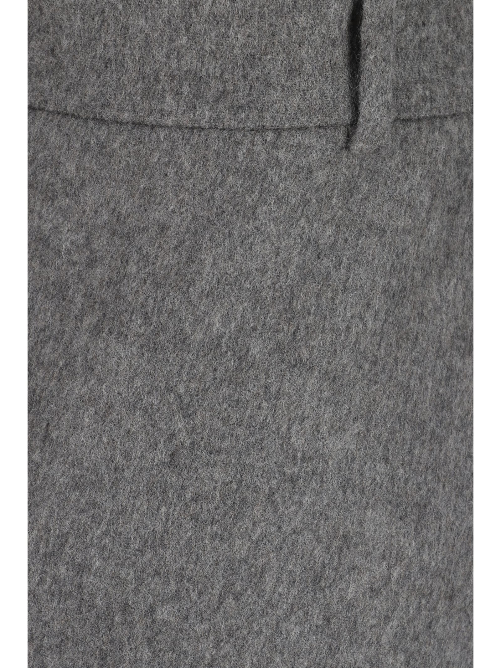 Shop Brunello Cucinelli Skirt In Grigio Medio/antracite