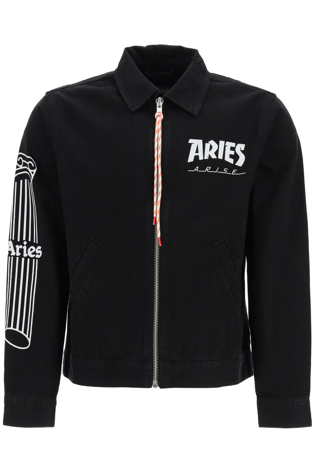 Aries Jacket With Temple Logo Print