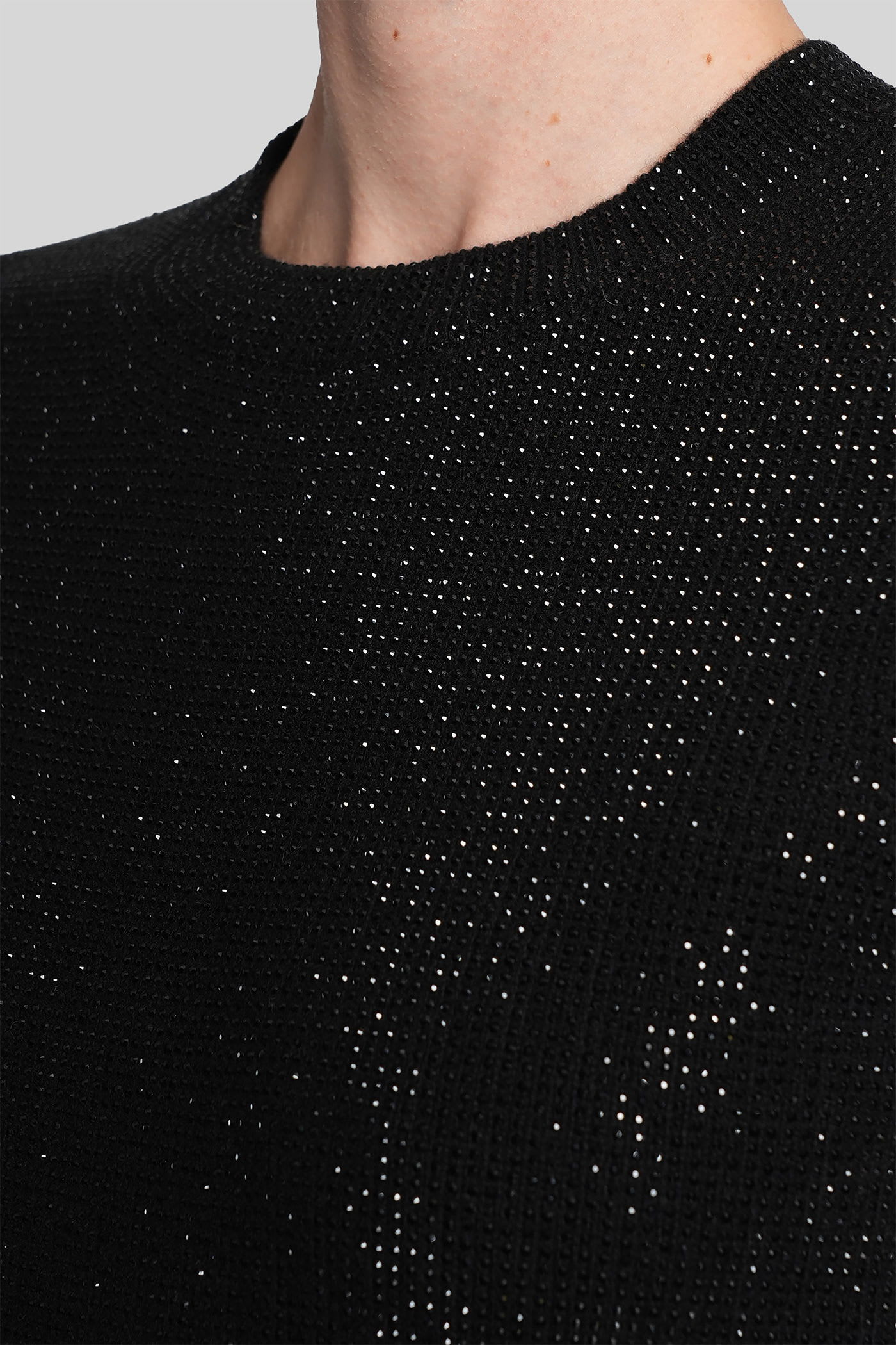 Alexander Wang Mini Dress In Black Wool In Black