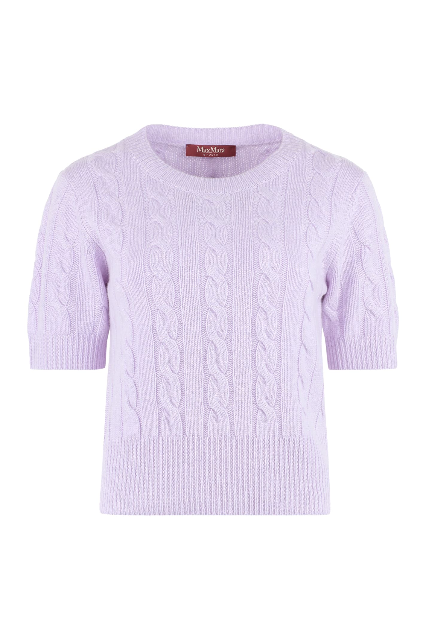 Max Mara Cashmere Sweater In Lilac