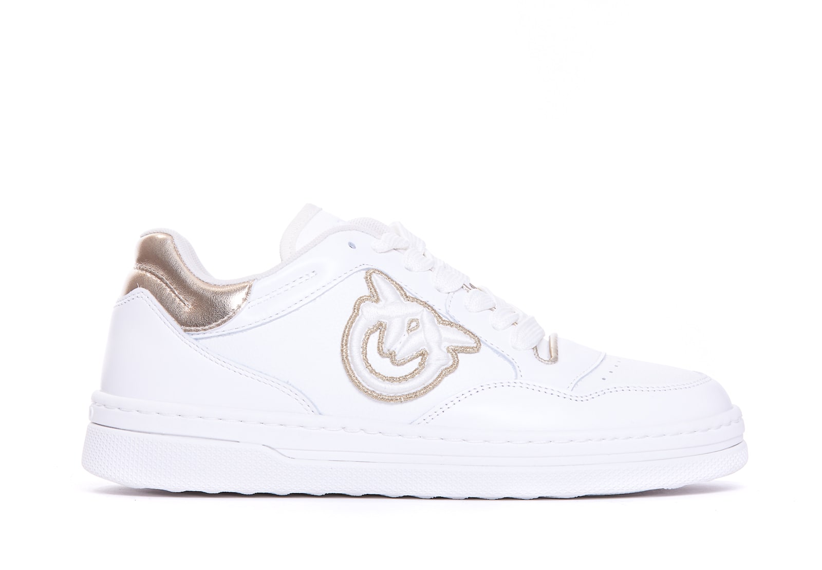 Shop Pinko Mandy Sneakers In White