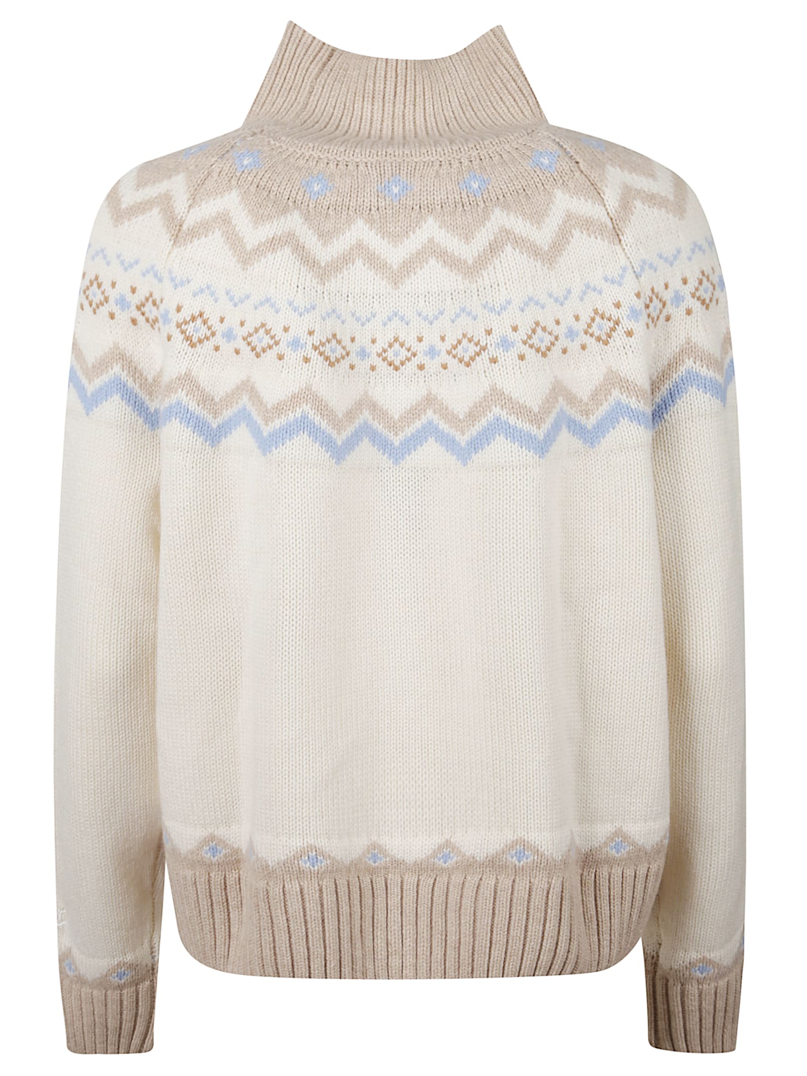 Mc2 Saint Barth Meghan Patterned Sweater In Multi