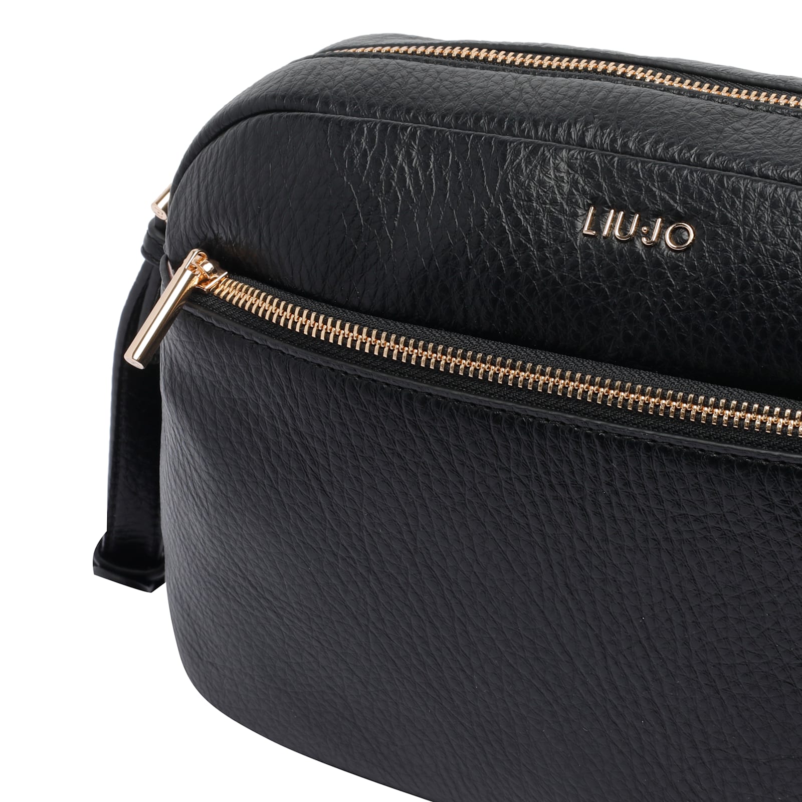 Liu •jo Versatile Shoulder Bag Featuring Multiple Pockets In Black