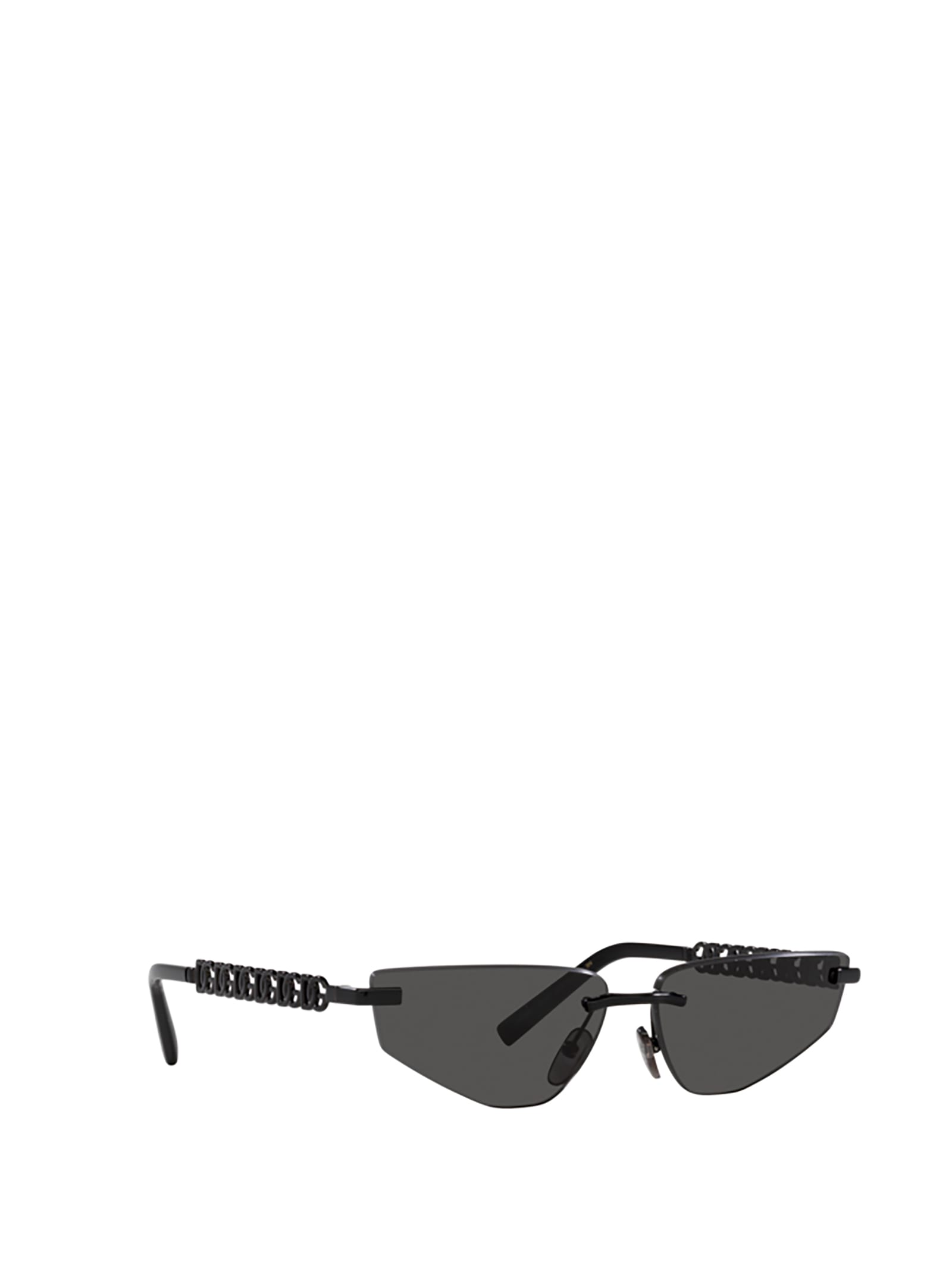 Shop Dolce &amp; Gabbana Eyewear Dg2301 Black Sunglasses