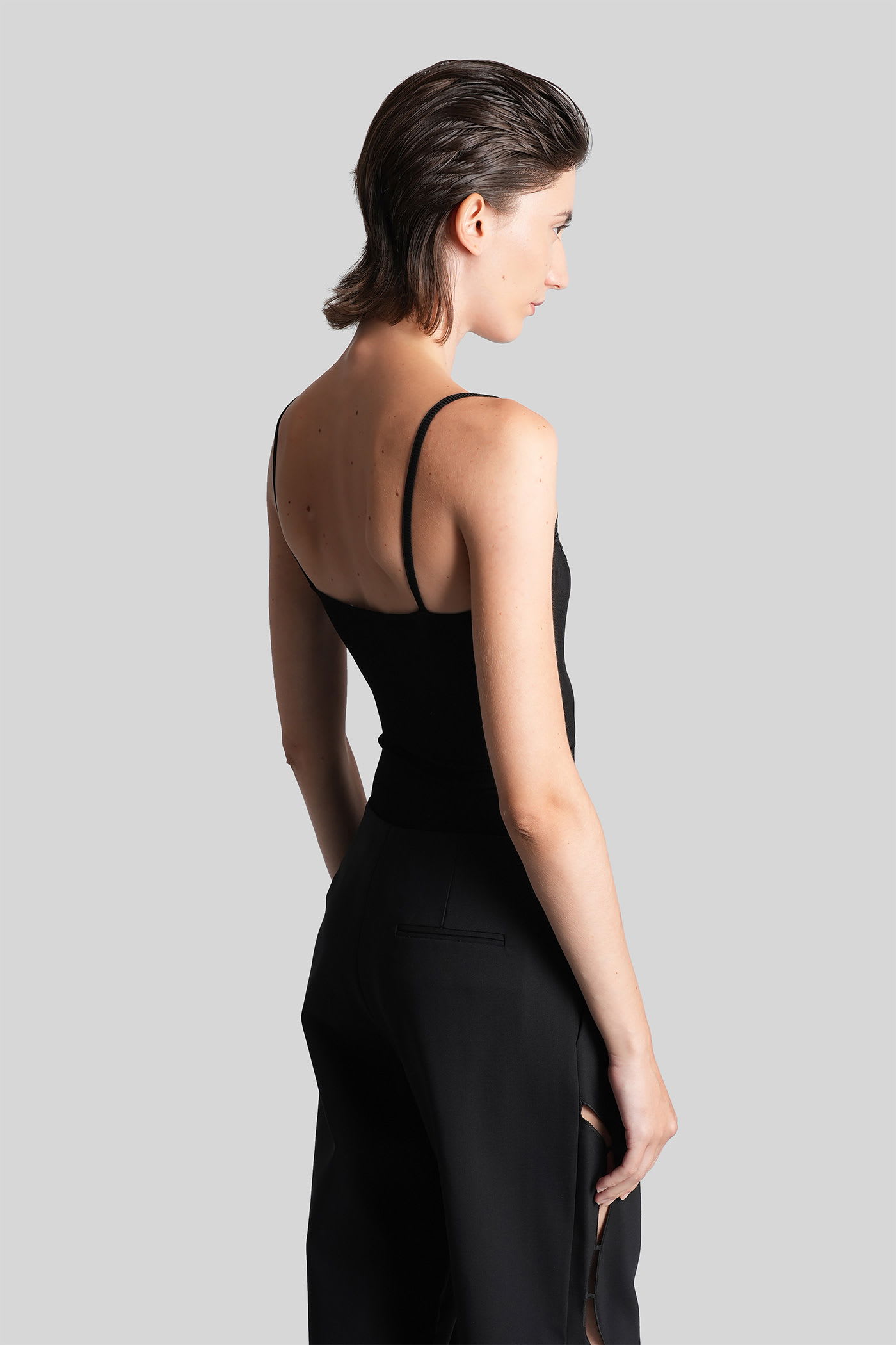 Christopher Esber Body In Black Viscose In Black