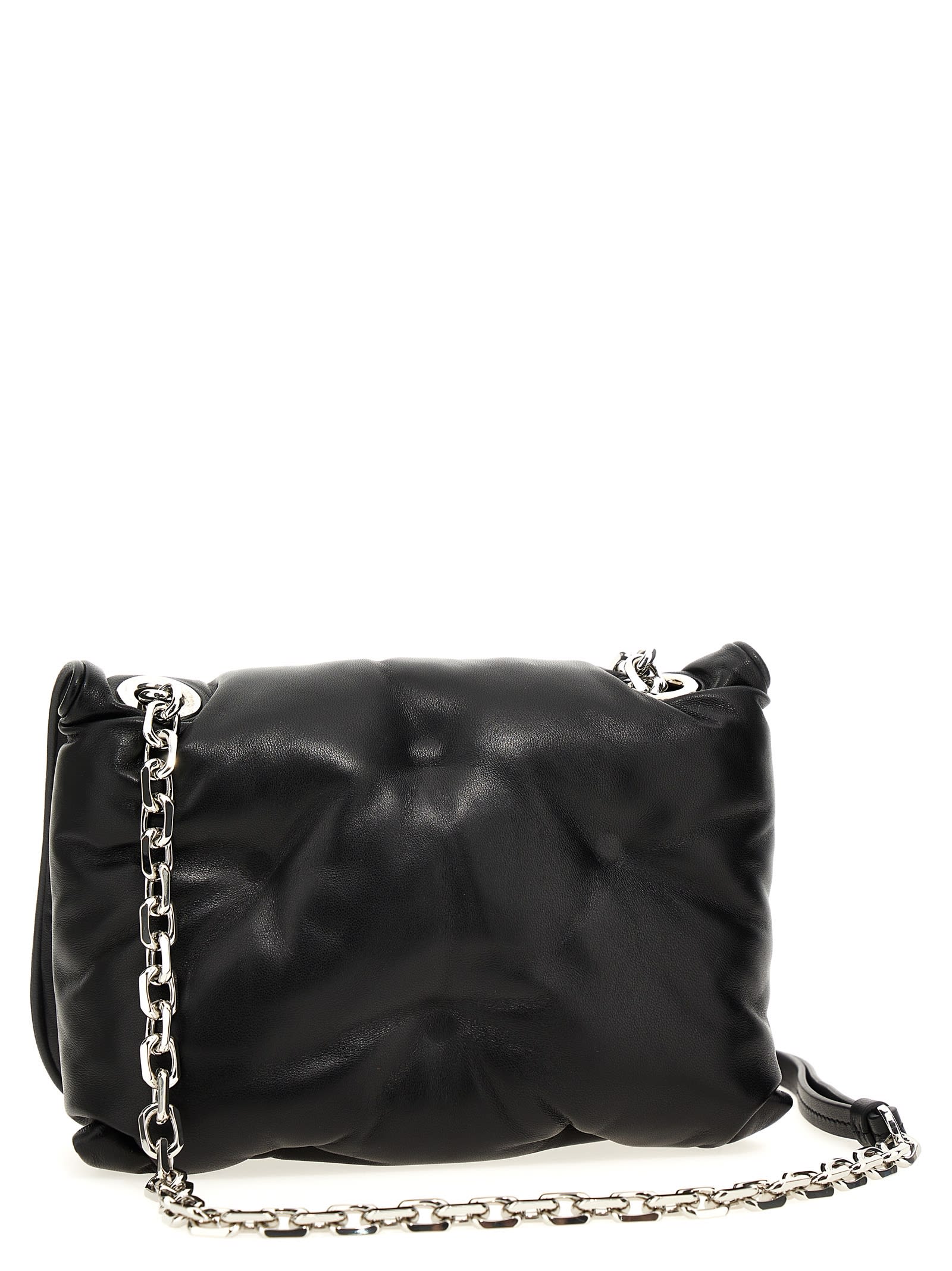 Shop Maison Margiela Glam Slam Small Crossbody Bag In Black