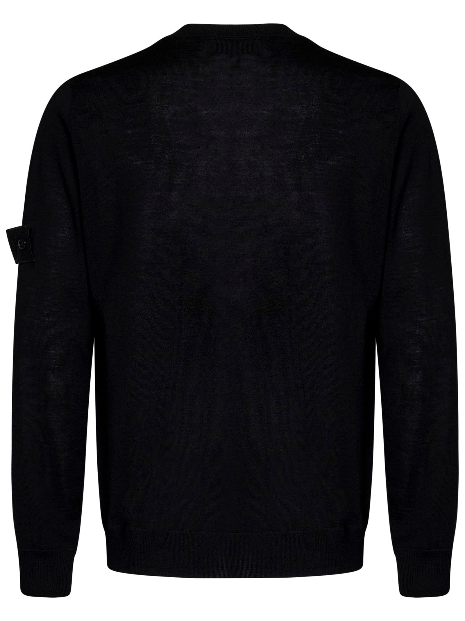 Shop Stone Island Sweater In Black