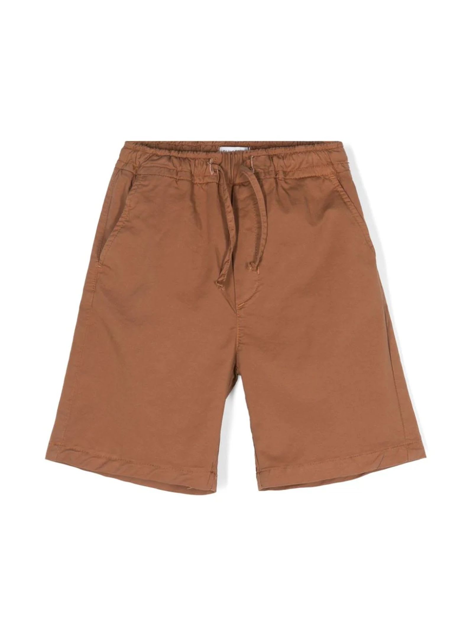 PAOLO PECORA PAOLO PECORA SHORTS BROWN 