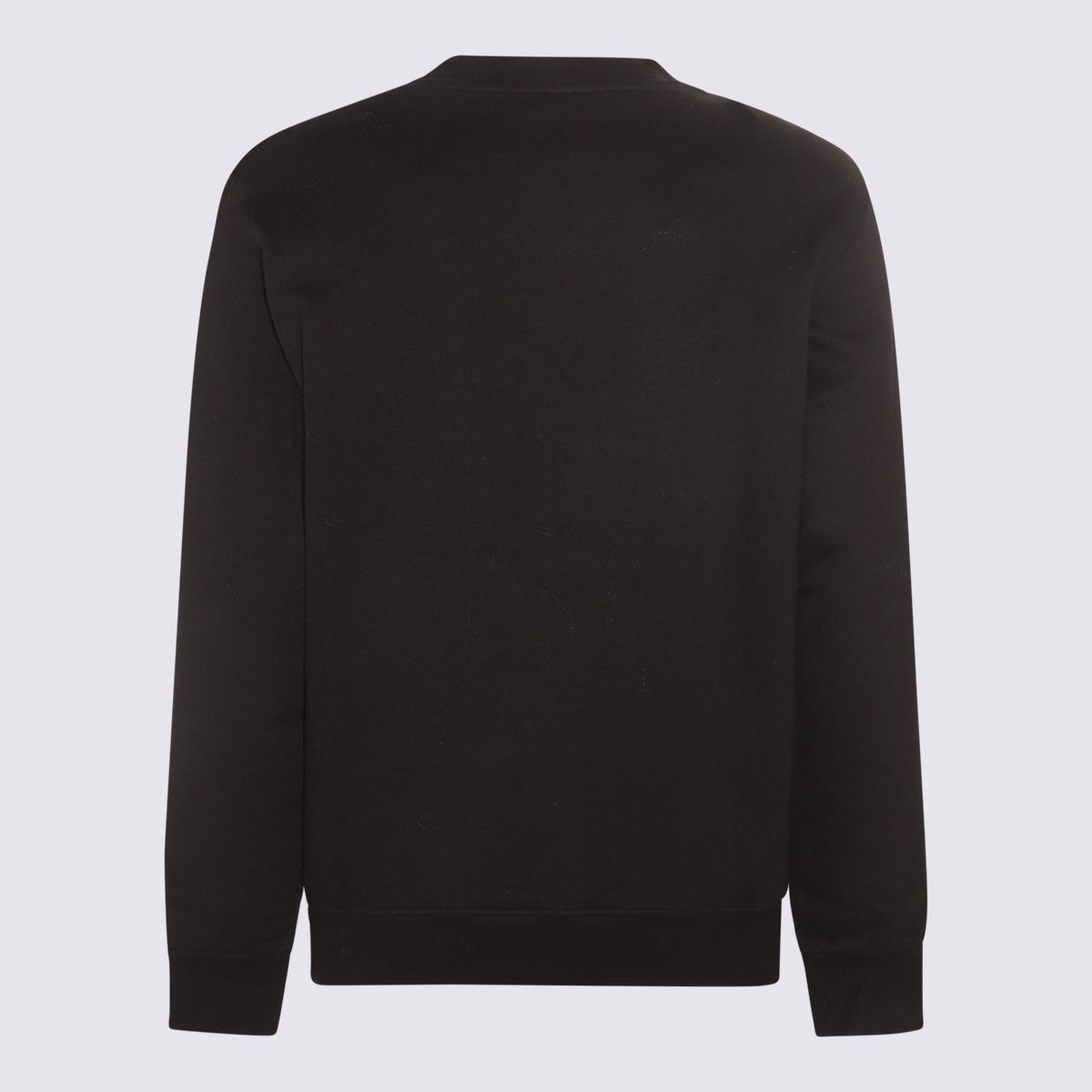 Shop Daily Paper Black Cotton Sweatshirt