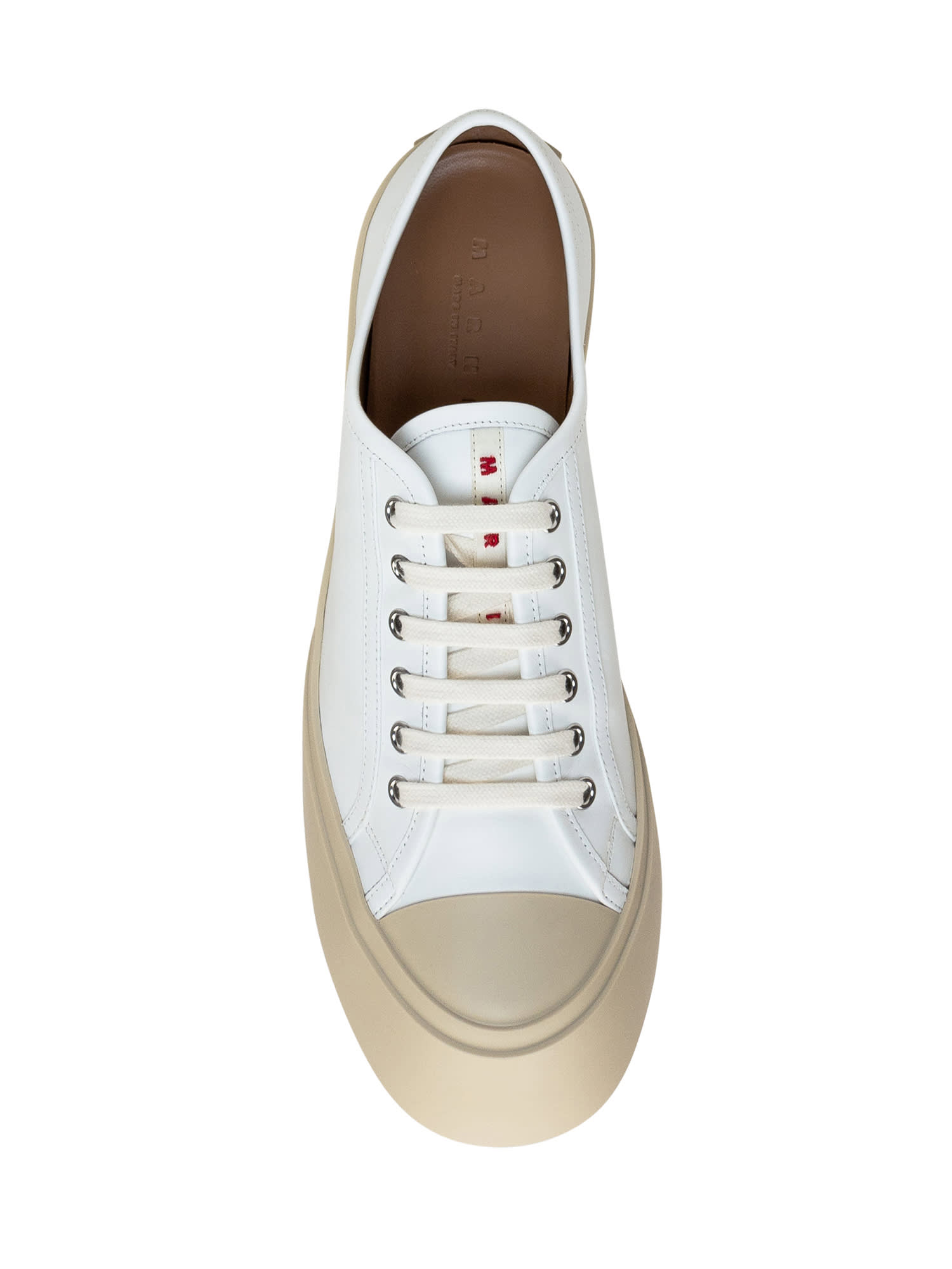 Shop Marni Pablo Sneaker In Lily White