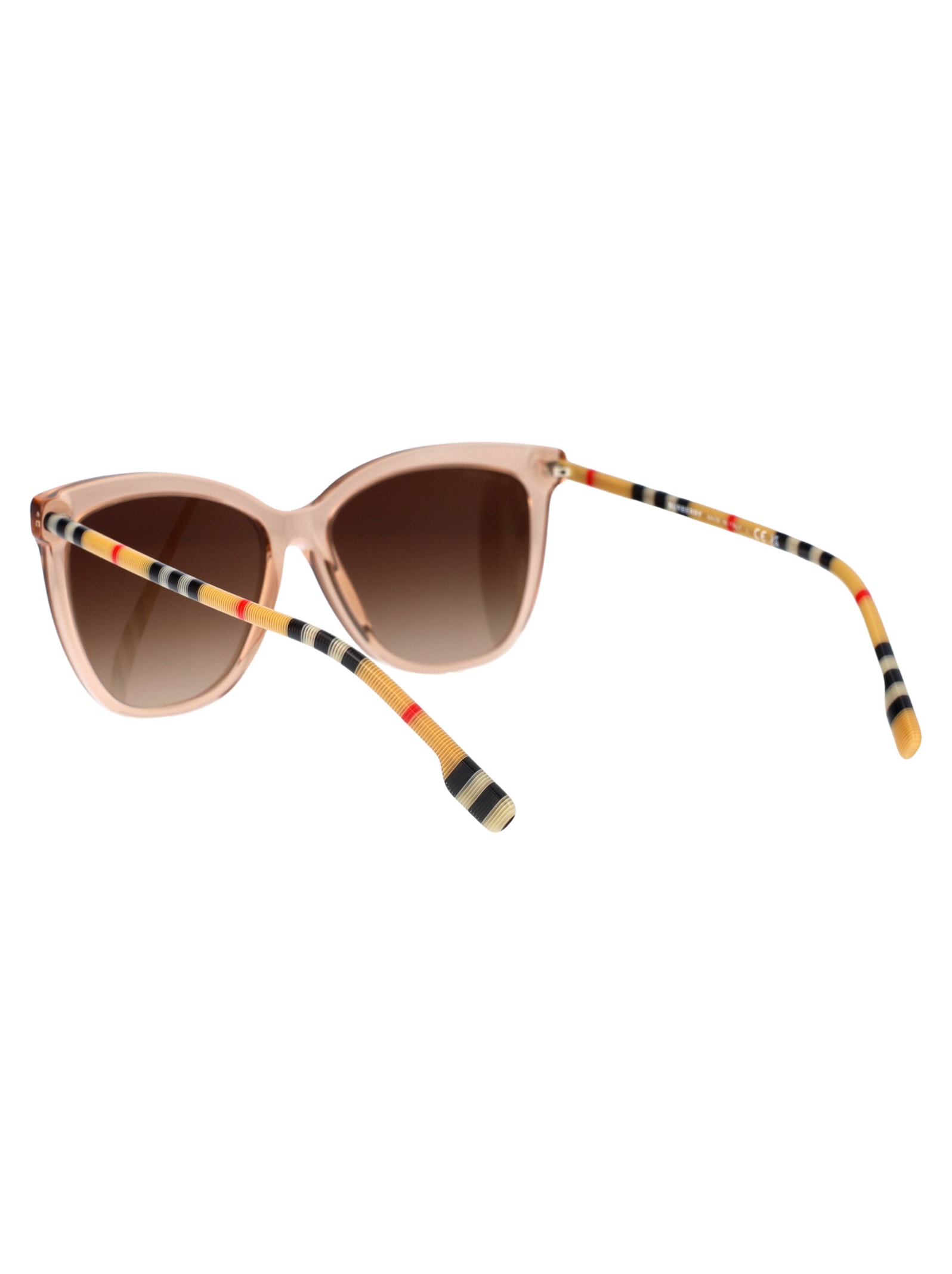 Shop Burberry Eyewear Clare Sunglasses In 400613 Pink