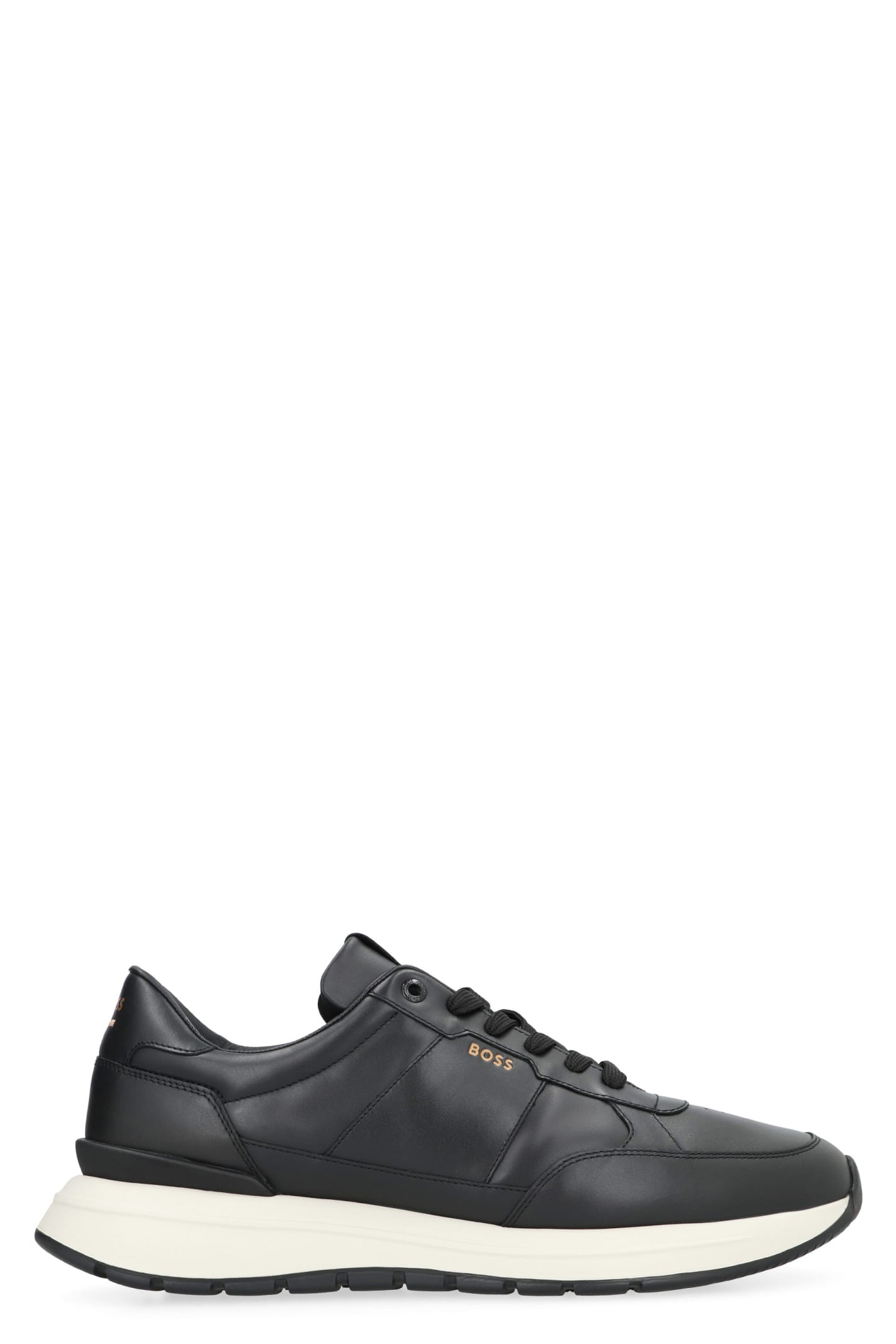 Jace Leather Low-top Sneakers