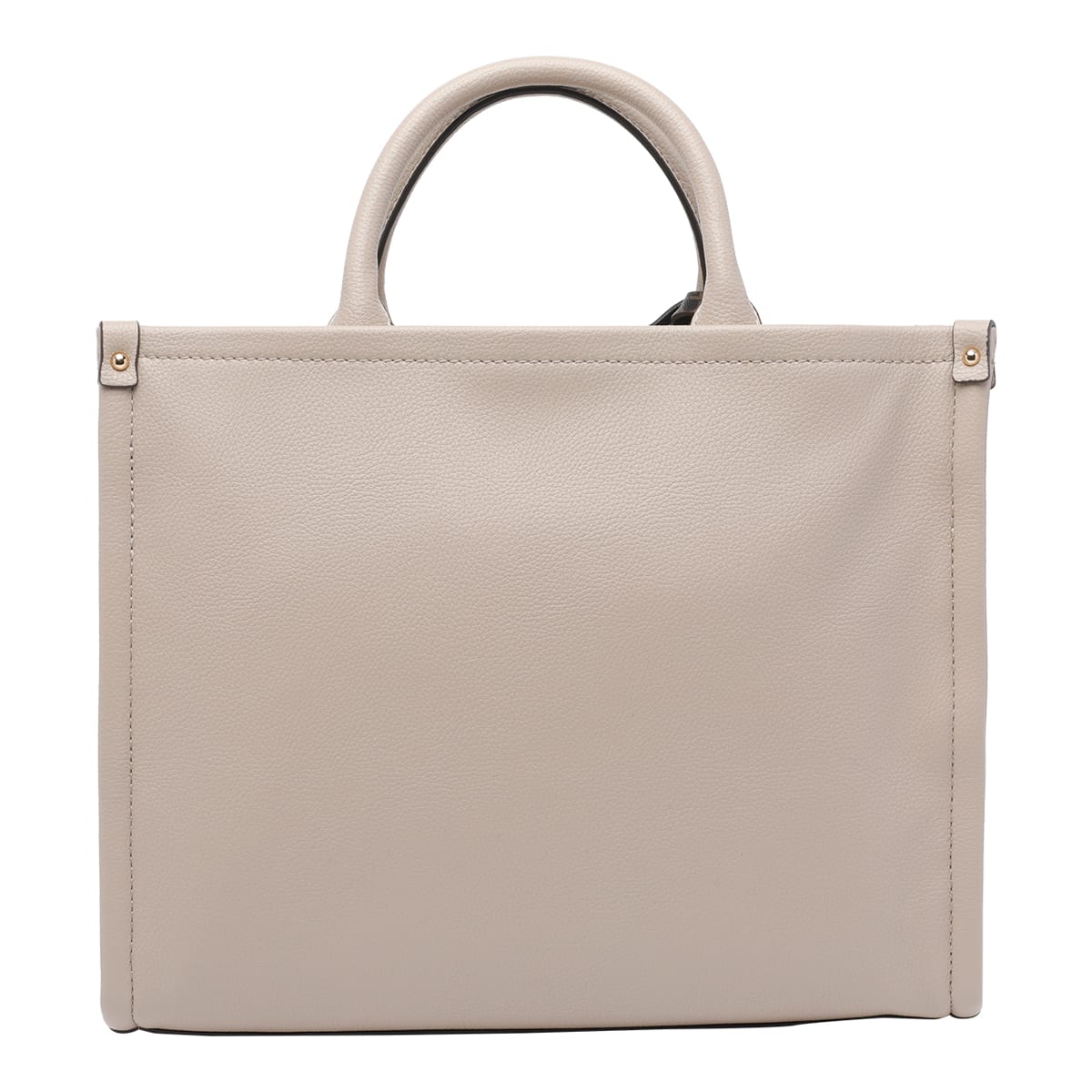 Liu •jo Logo Handbag In Sand