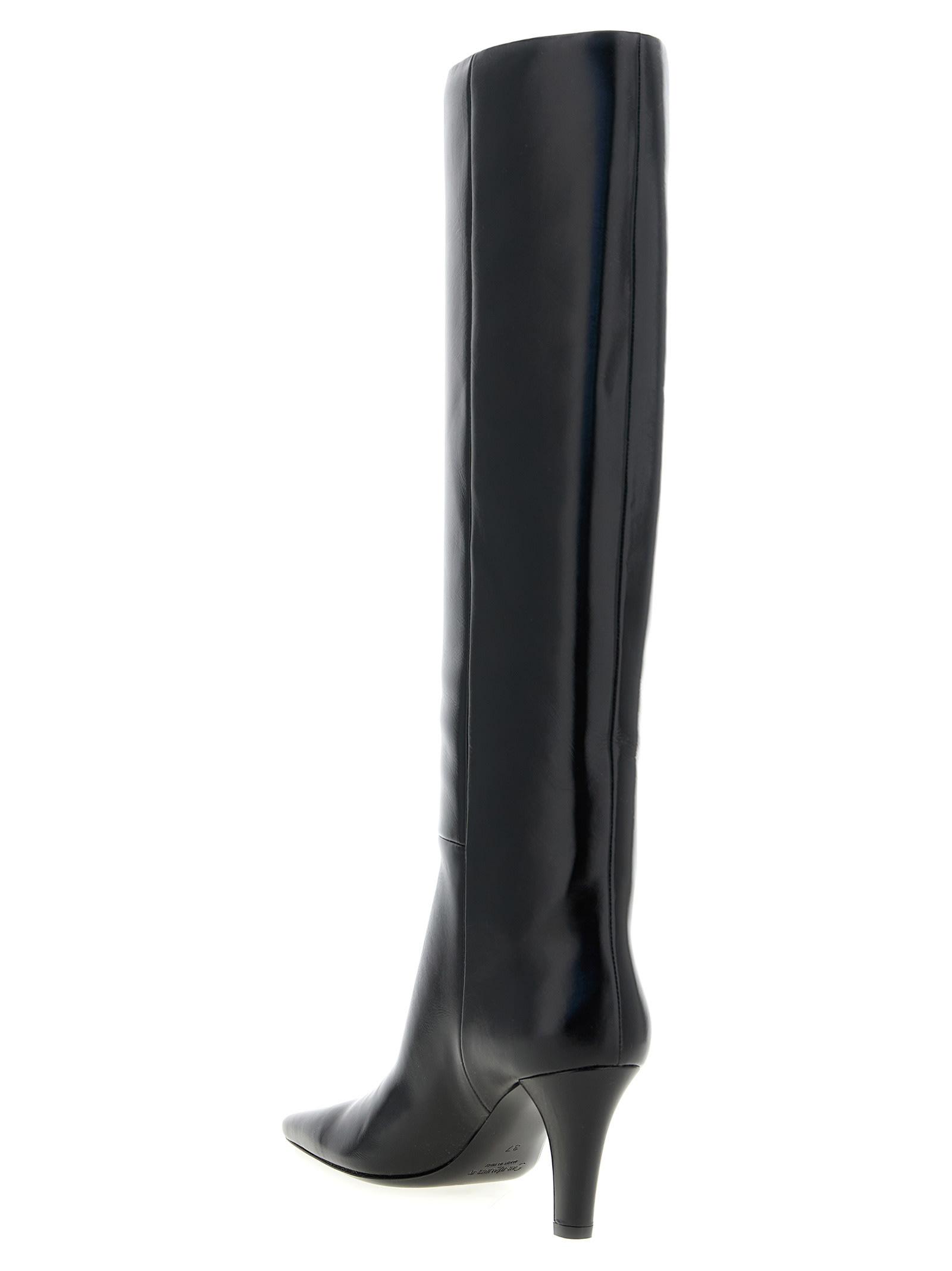 Saint Laurent Jill Boots In Black