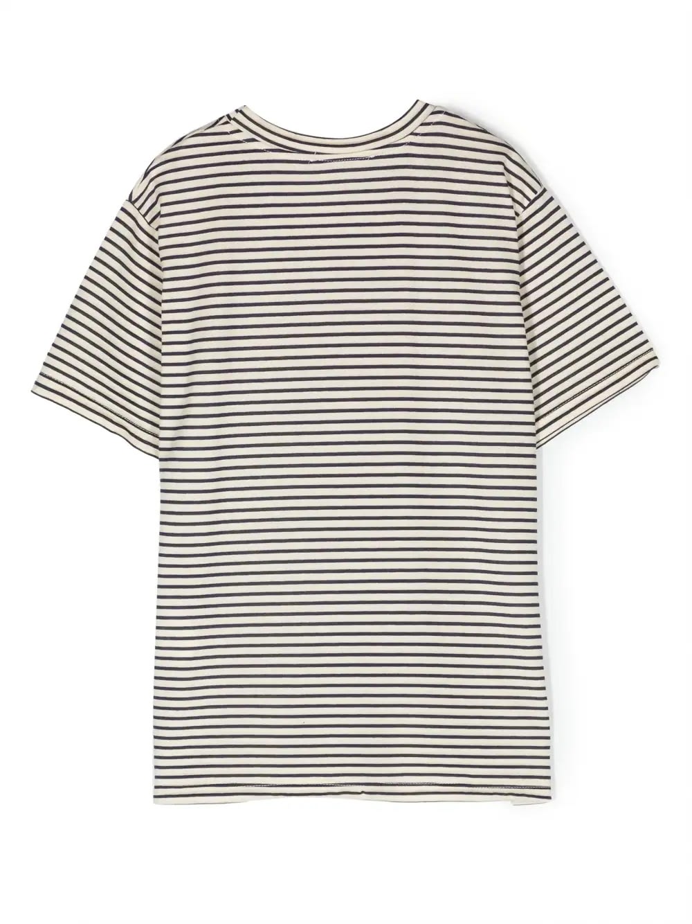 Shop Paolo Pecora Striped T-shirt In Blue