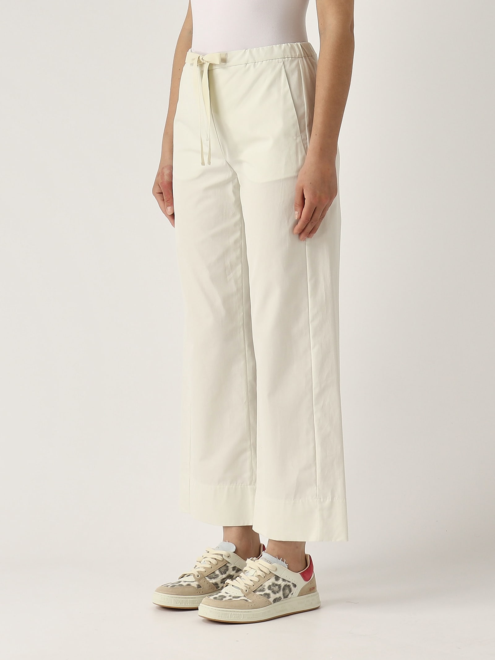 S Max Mara Argento Trousers In Neutral