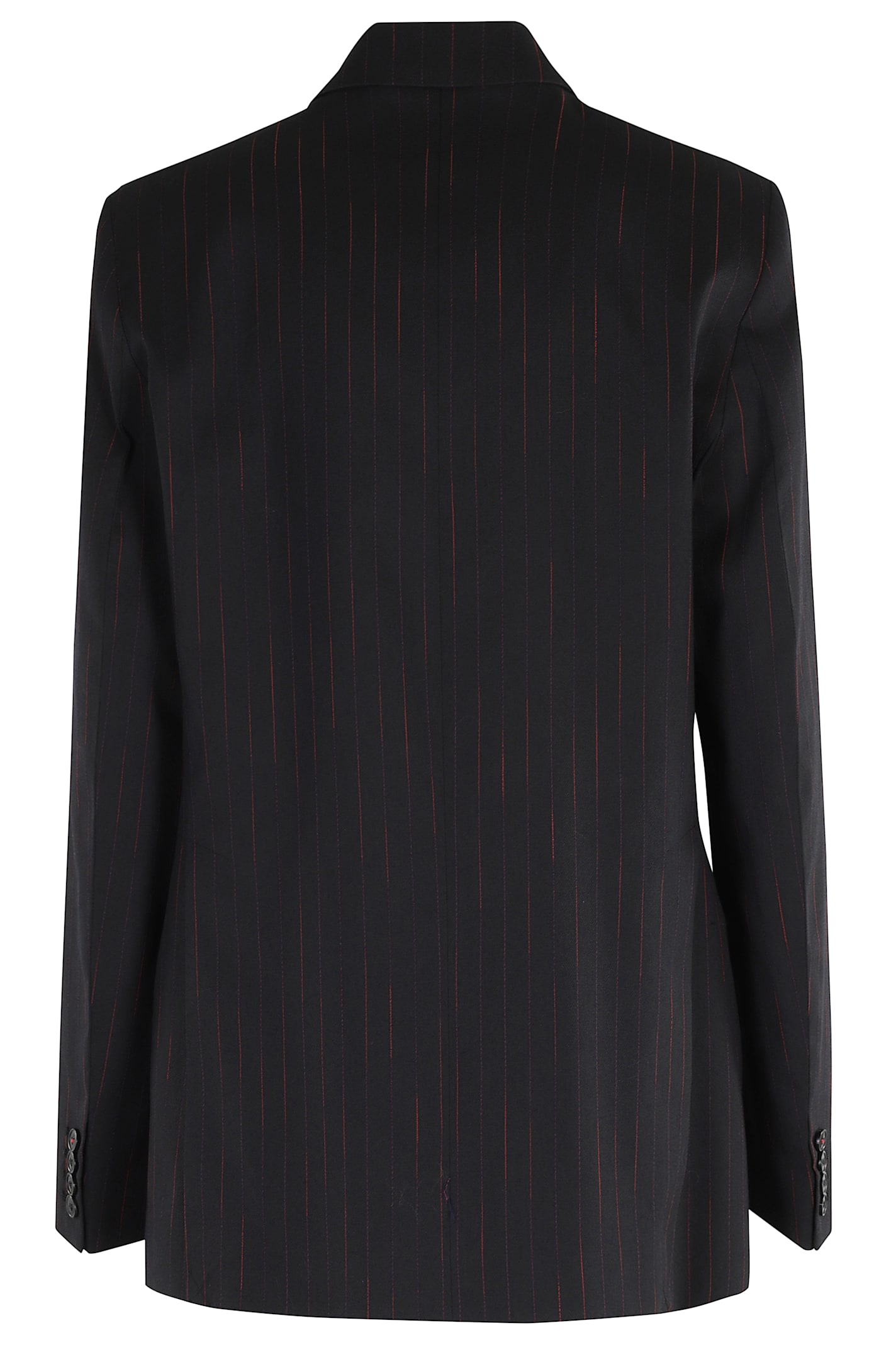 Victoria Beckham Single Breasted Jacket In Black