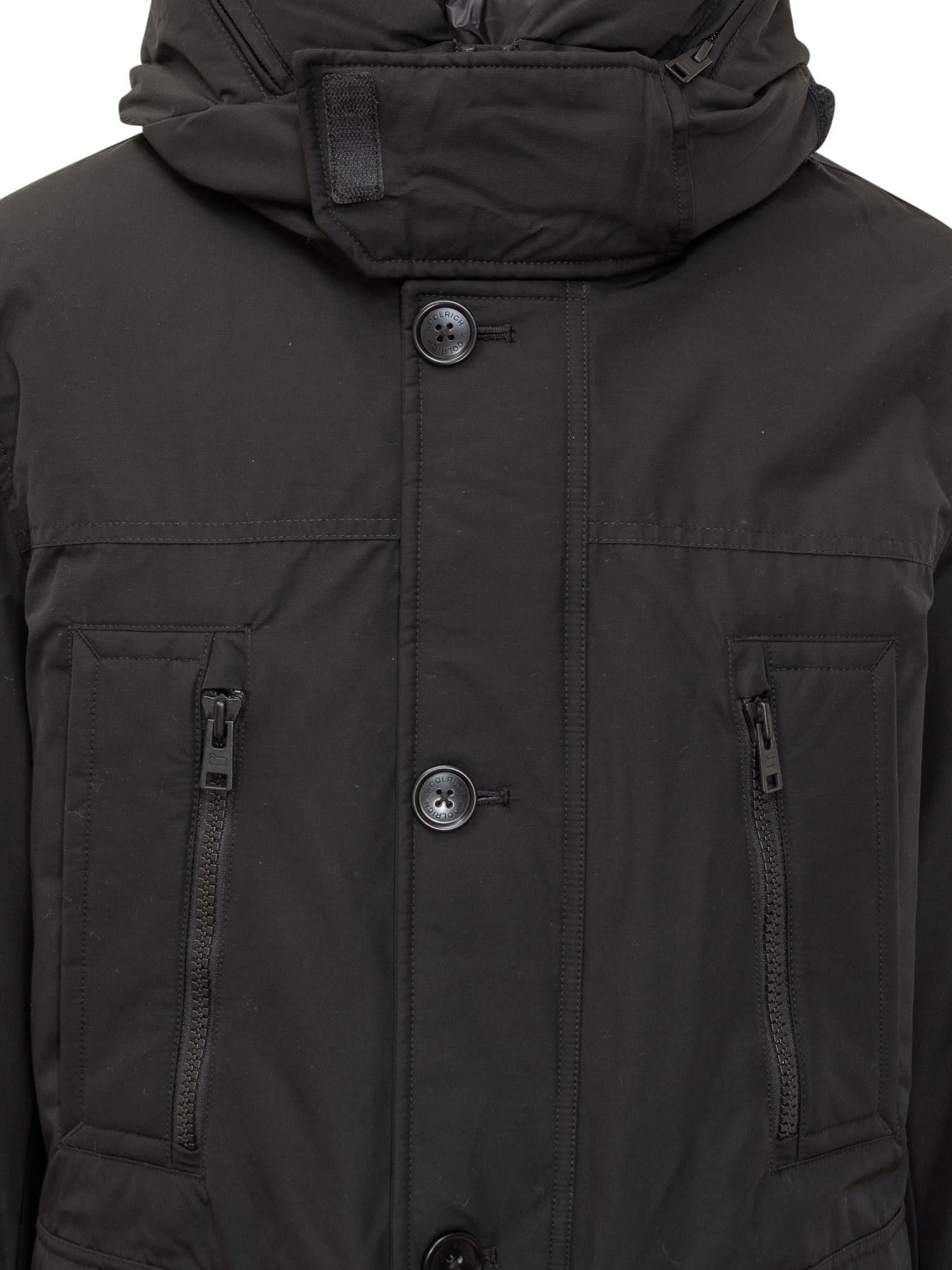 Shop Woolrich Ramar Arctic Parka In Black