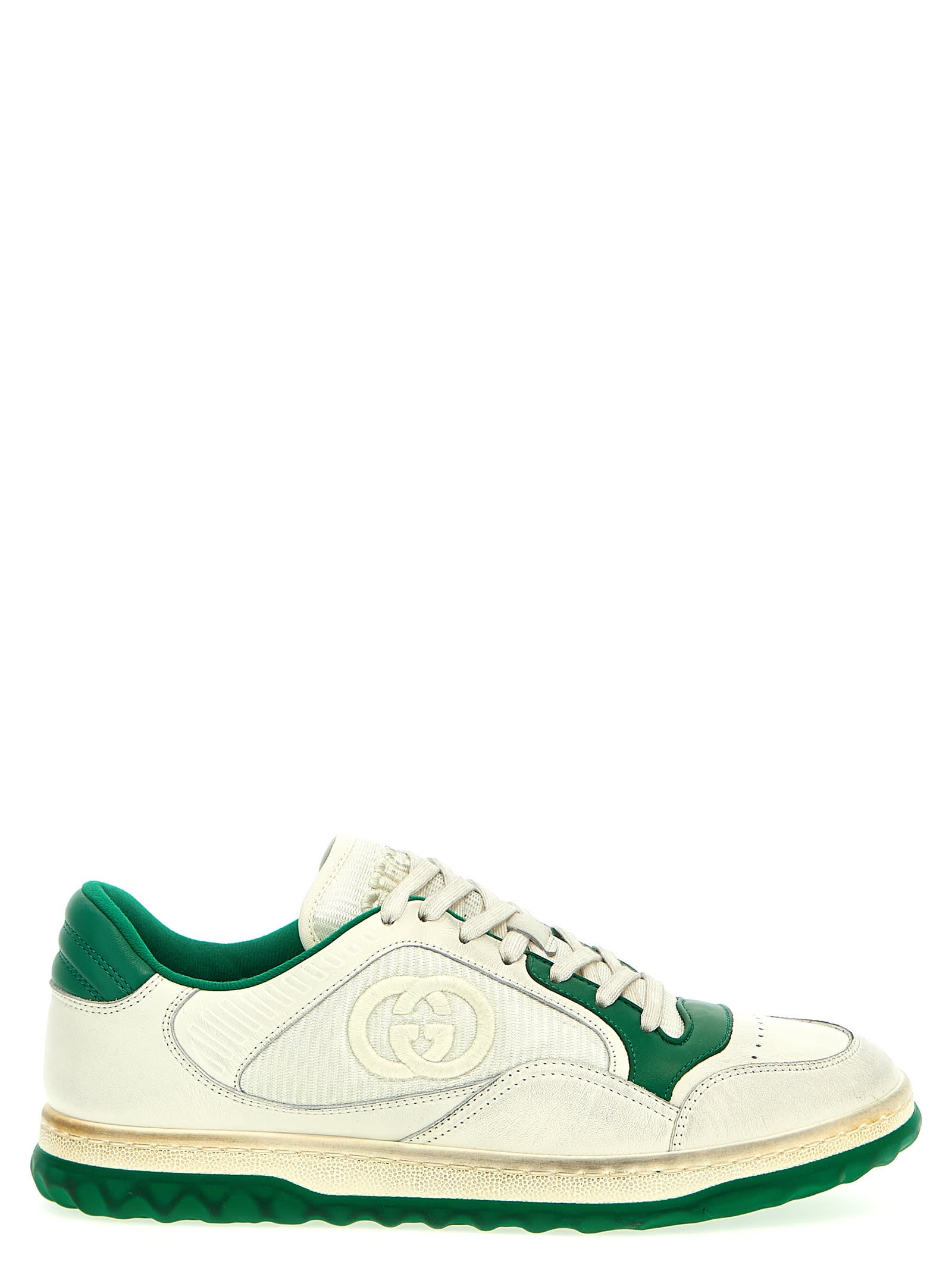 Shop Gucci Mac80 Sneakers In Green