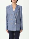 Tagliatore Double-breasted Cotton Jacket With Structured Shoulders