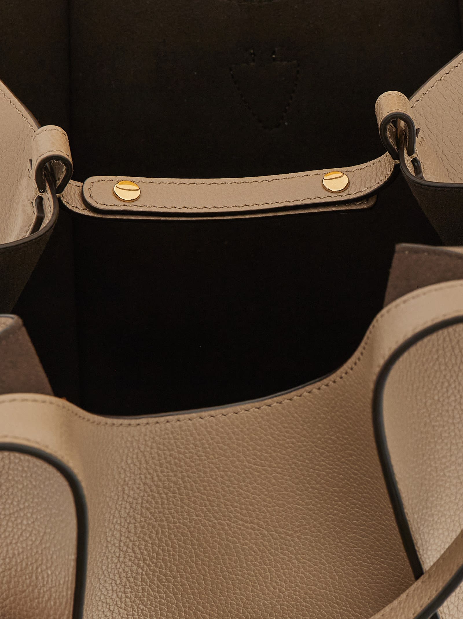 Tod's T Timeless Shopping Bag In Sand