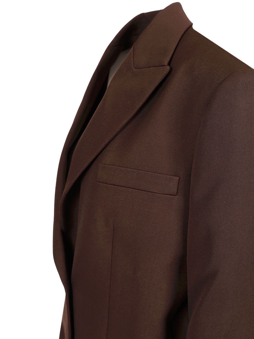 Off-white Blazer Toybox In Brown