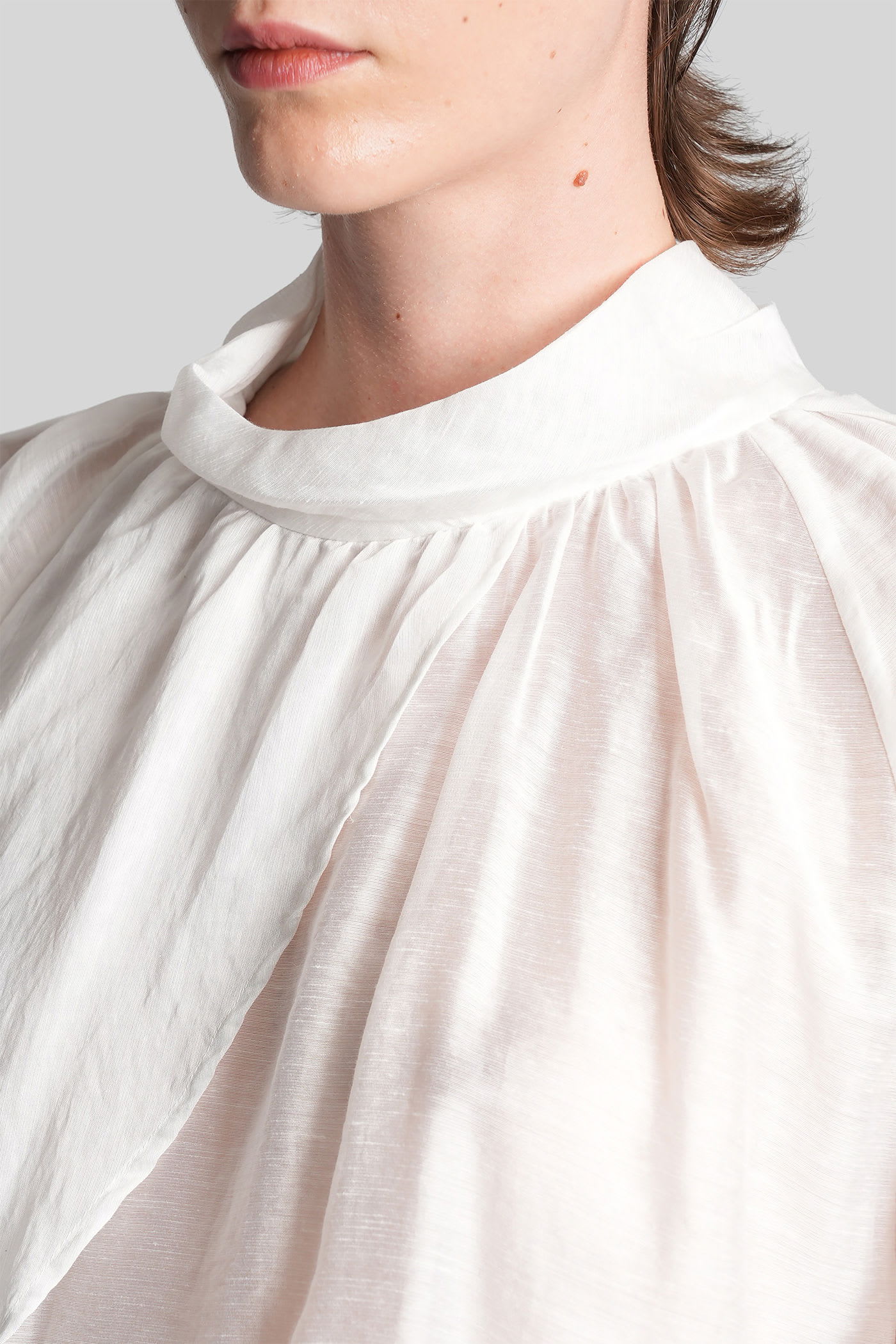 Iro Nahae Blouse In White Viscose In White