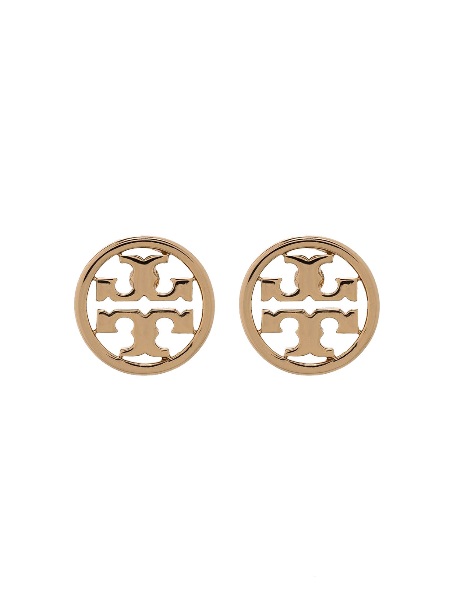 Tory Burch Miller Stud Earrings In Golden