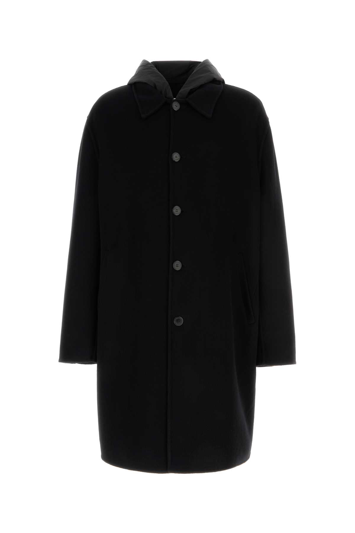 Black Cashmere Coat