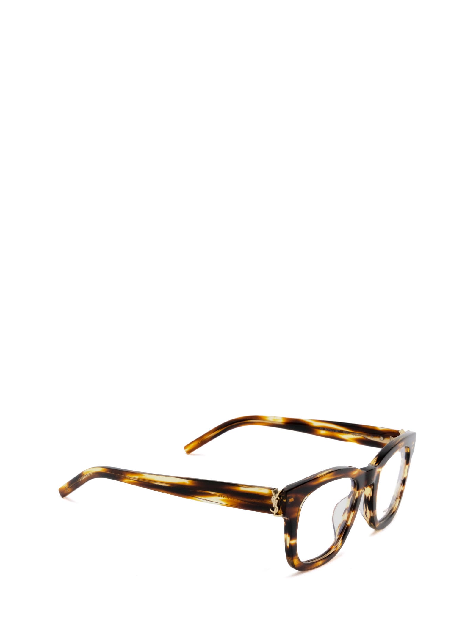 Shop Saint Laurent Sl M124 Opt Havana Glasses