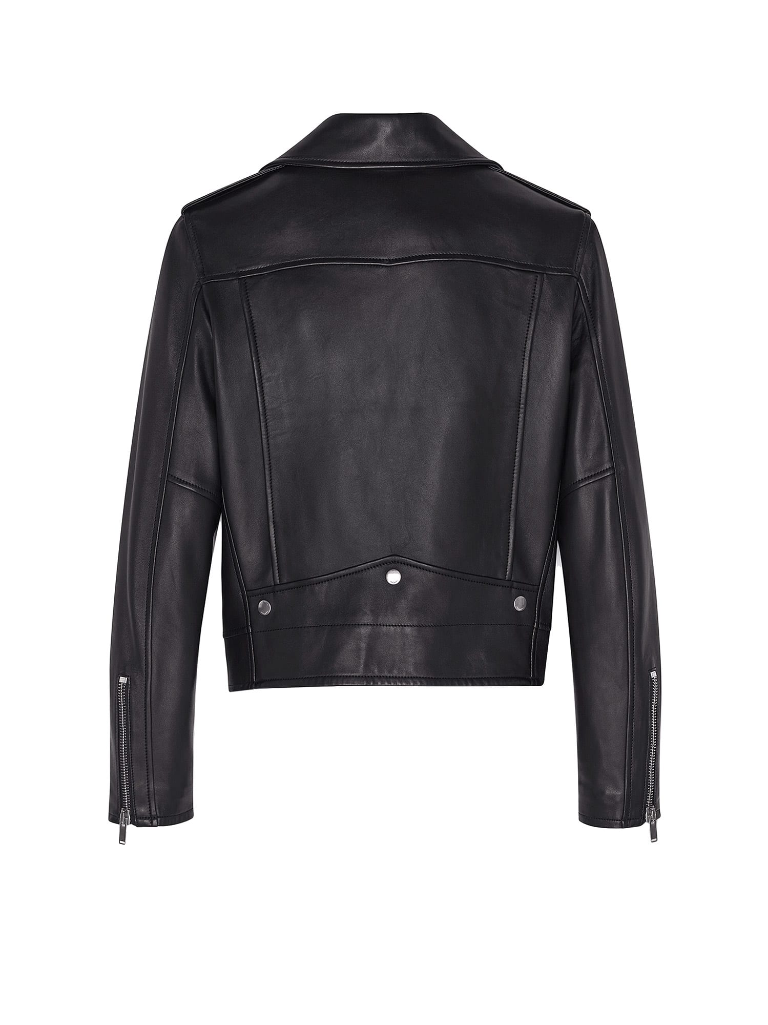 Shop Saint Laurent Jacket In Black