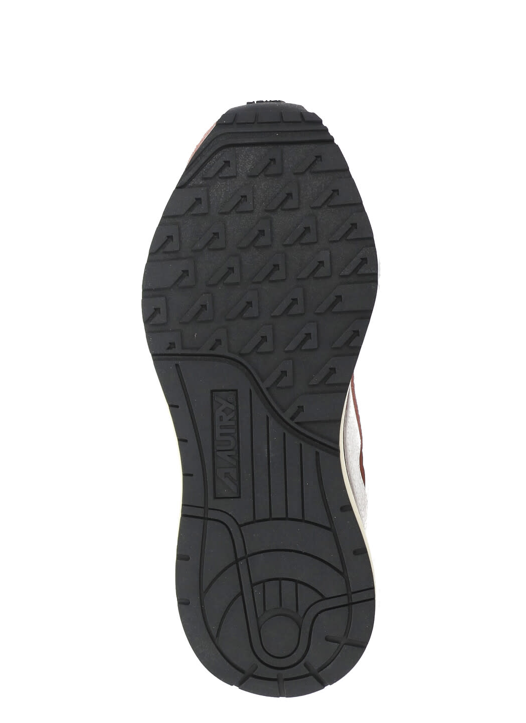 Autry Low Top Sneakers Contrasting Inserts In Pink