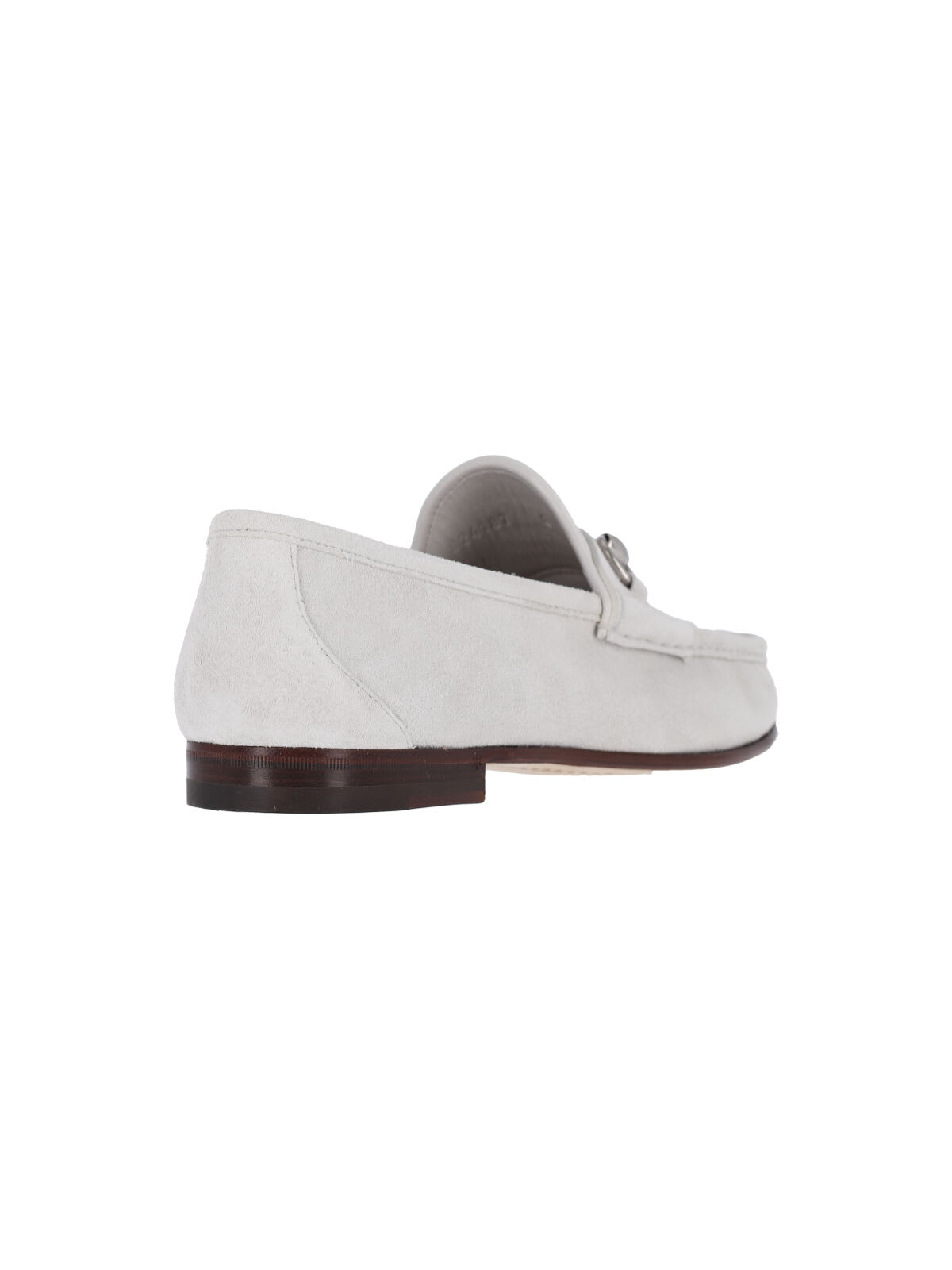 Gucci Loafers With Clamp In Gray