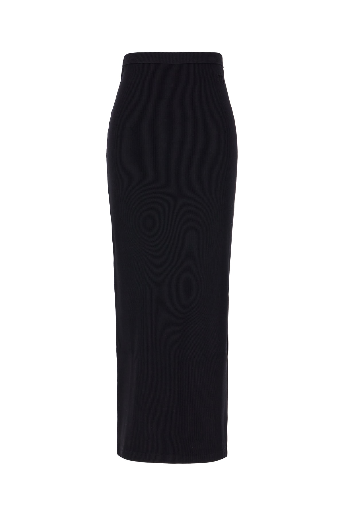 Alexander Wang T Black Stretch Cotton Skirt