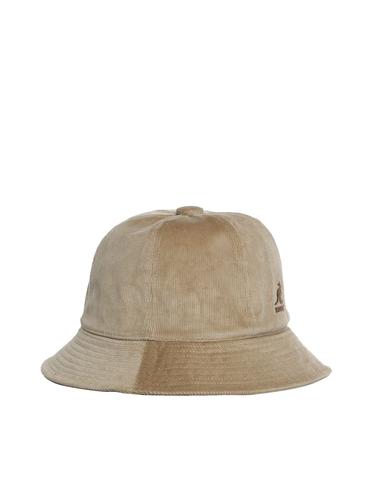Shop Kangol Bucket Hat In Beige