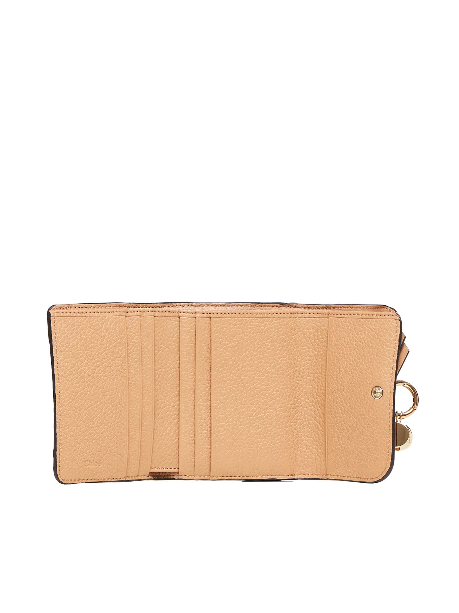 Shop Chloé Wallet In Light Tan