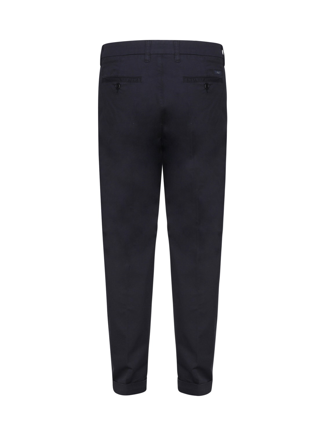 Shop Fay Cigarette Trousers In Blue