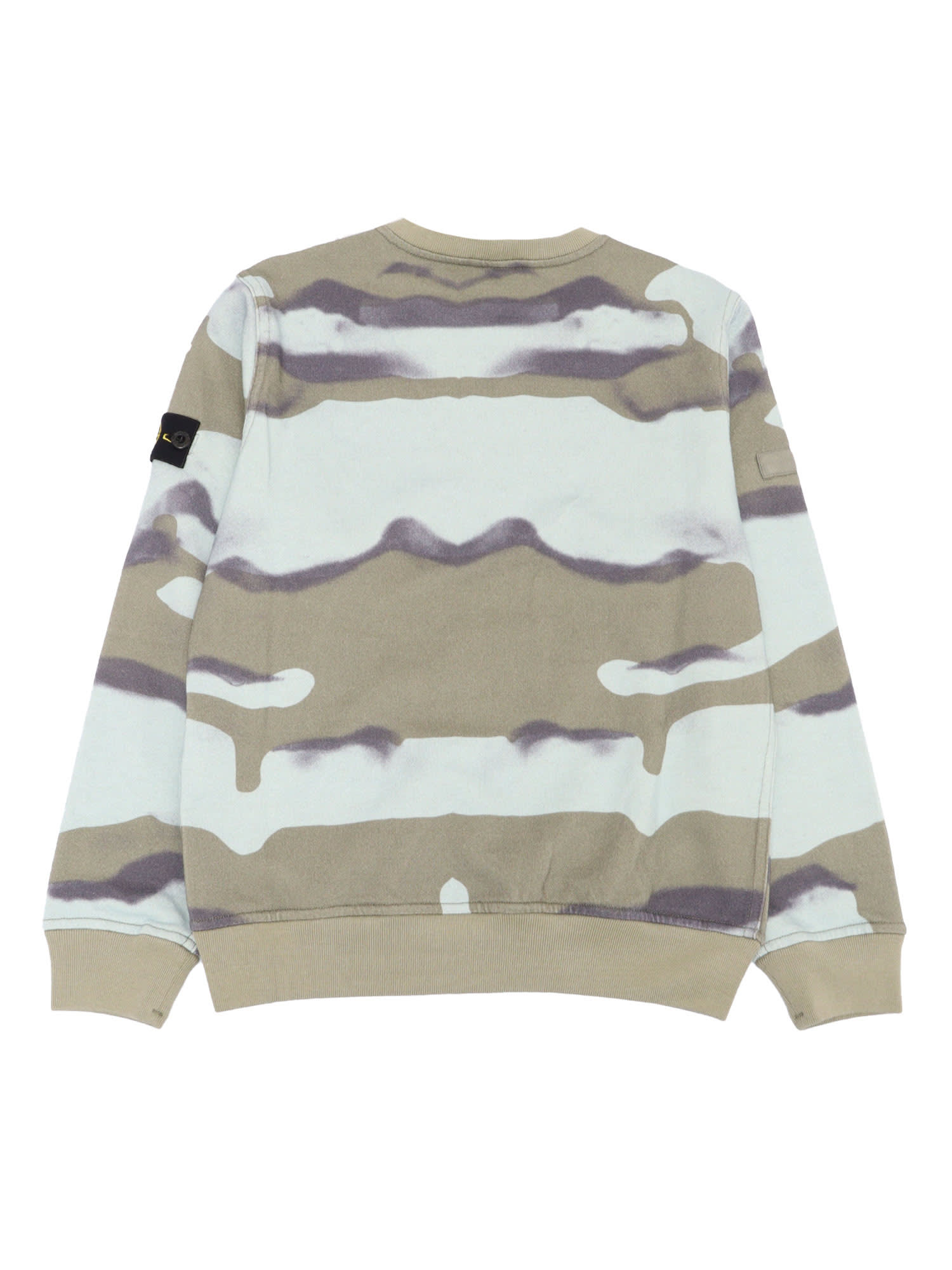 Stone Island Reversible Sweatshirt In Brown