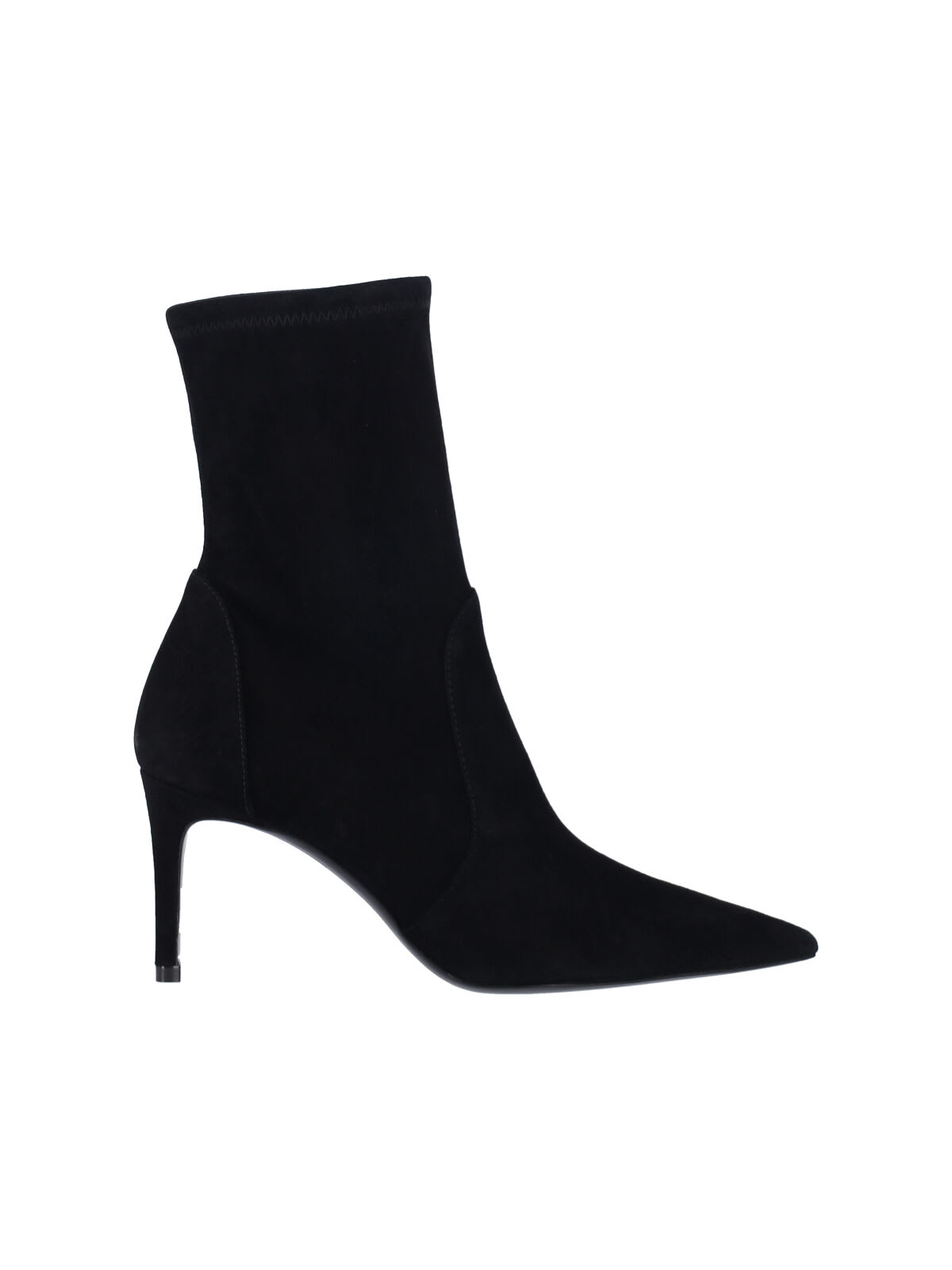 Stuart Weitzman Stuart Power Ankle Boots In Black