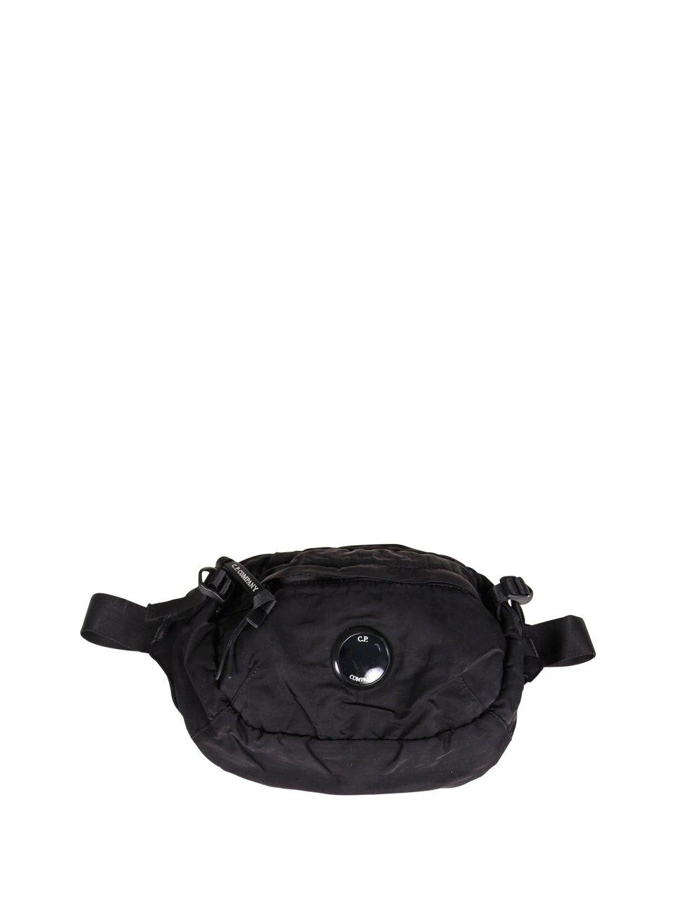 Shop C.p. Company Lens-detailed Crossbody Bag In Nero
