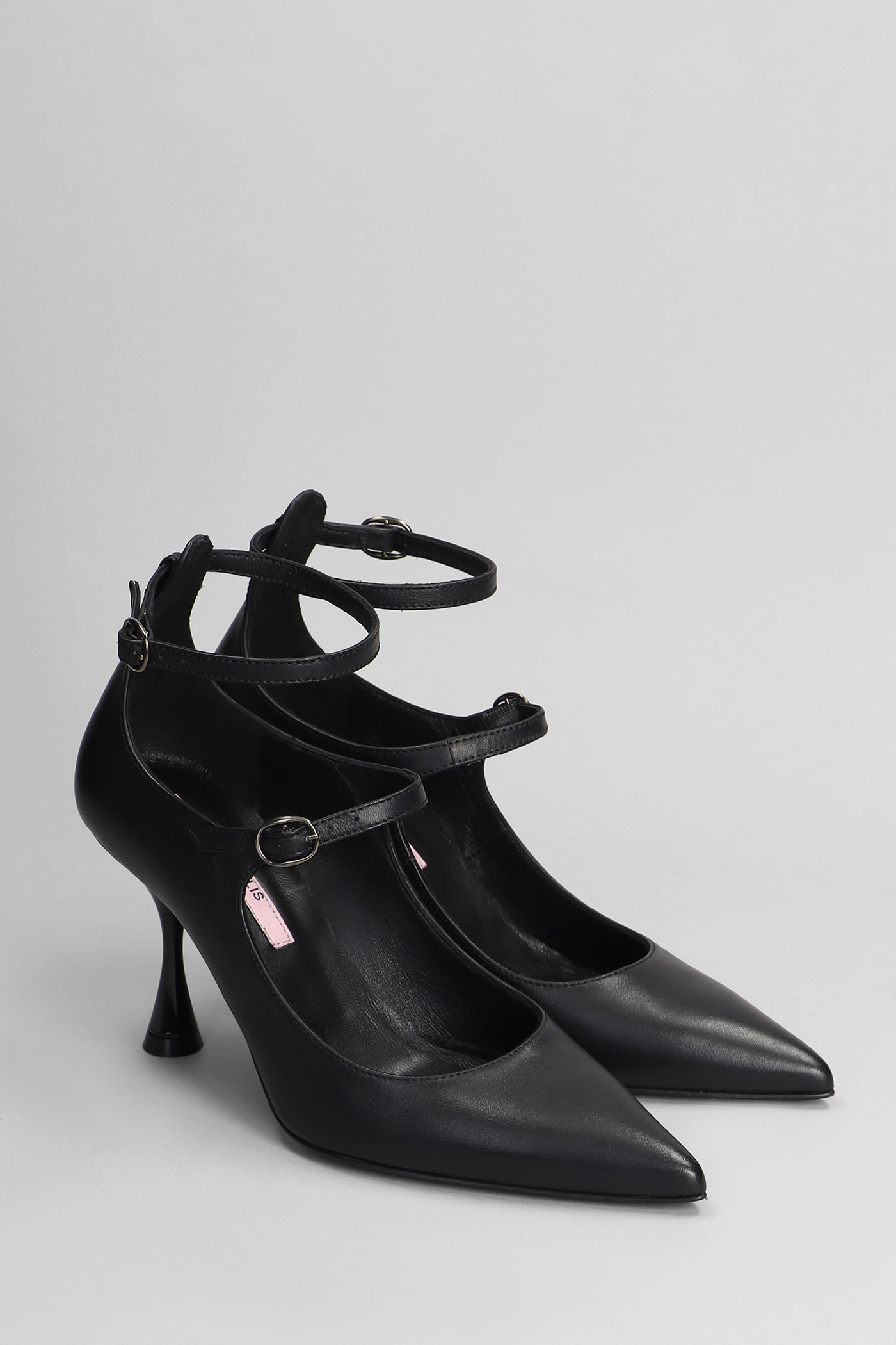 Shop Marc Ellis Pumps In Black Leather