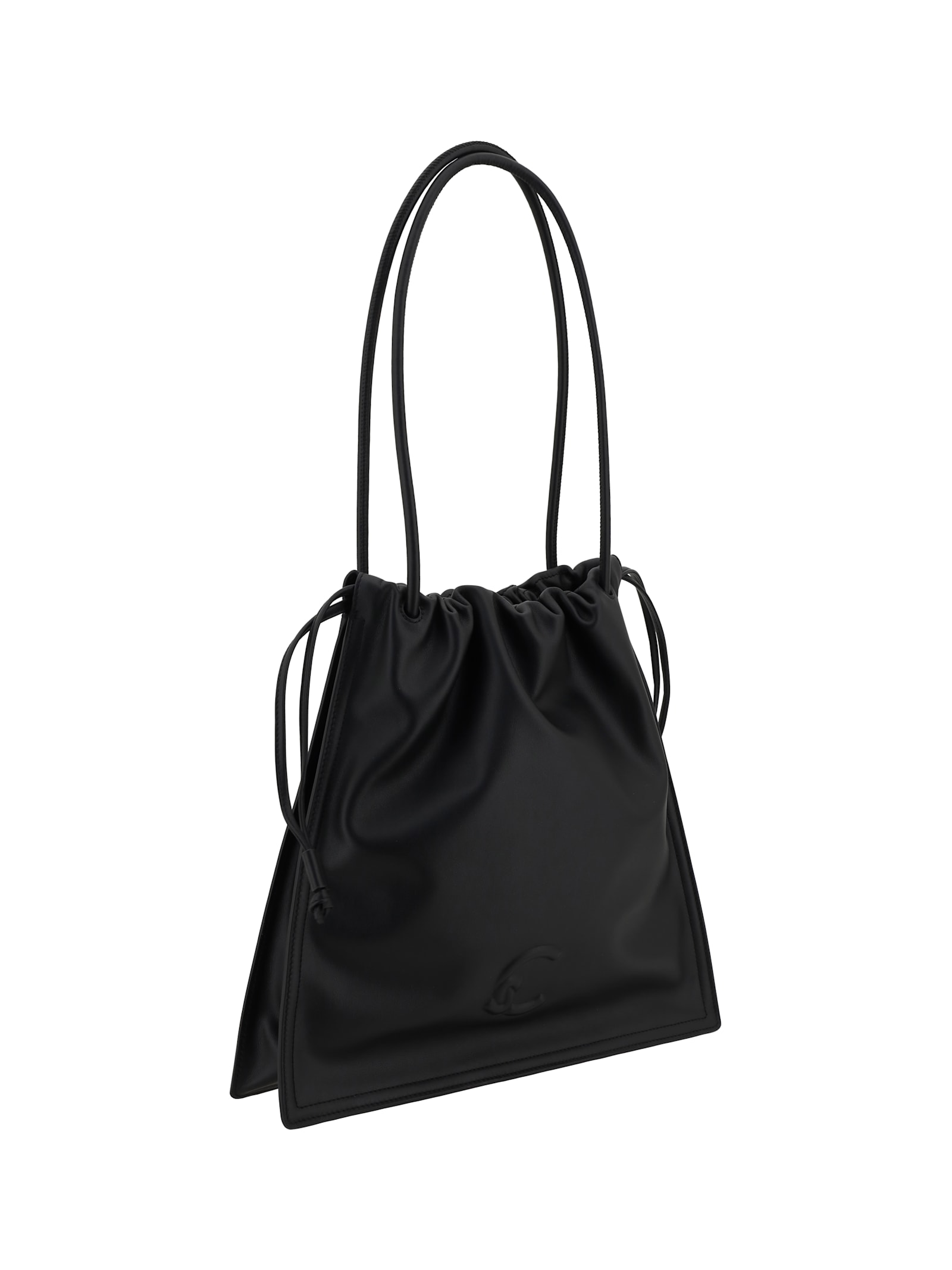 Coccinelle Dulse Large Black Shoulder Bag In Black