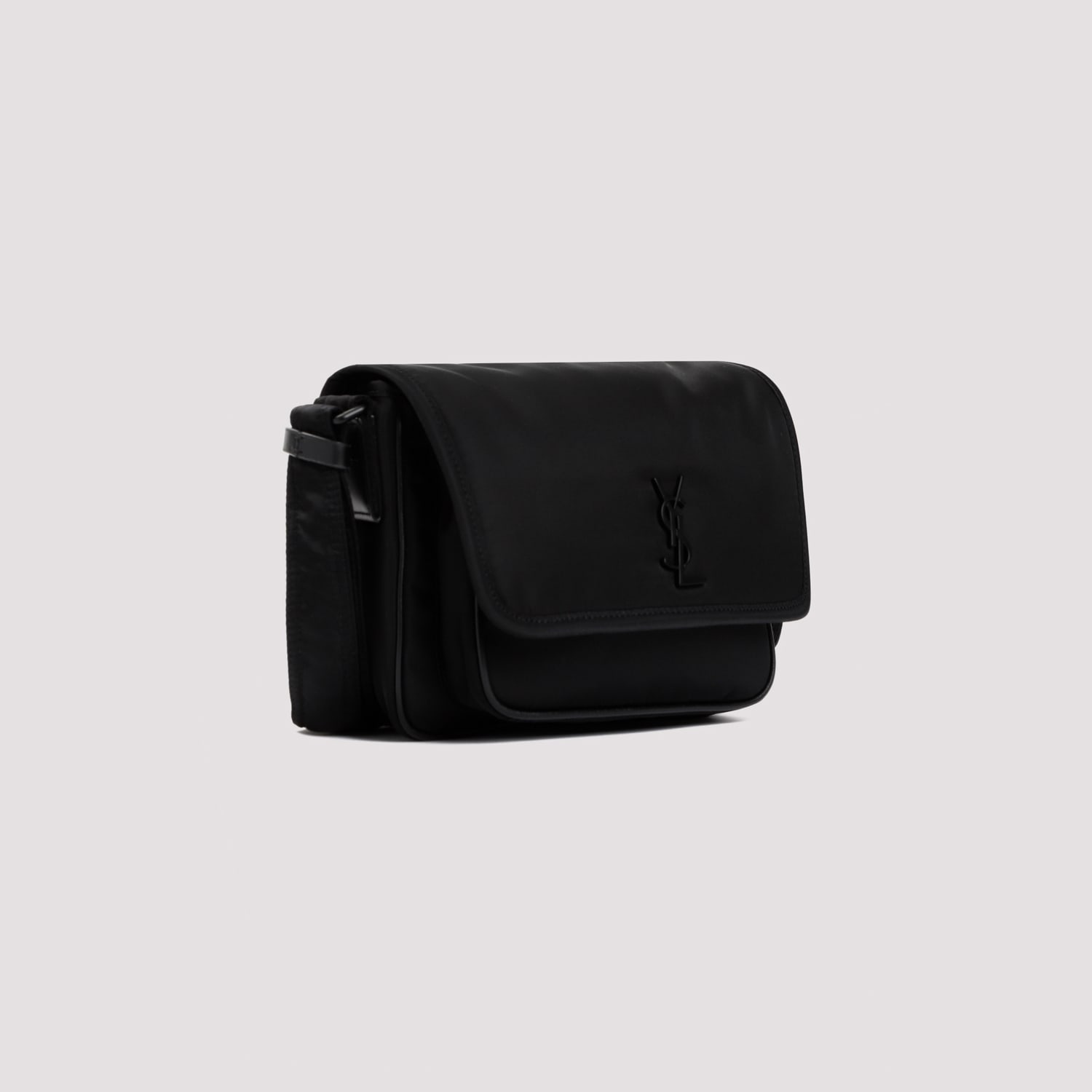 Saint Laurent Nylon Avignon Bag In Black
