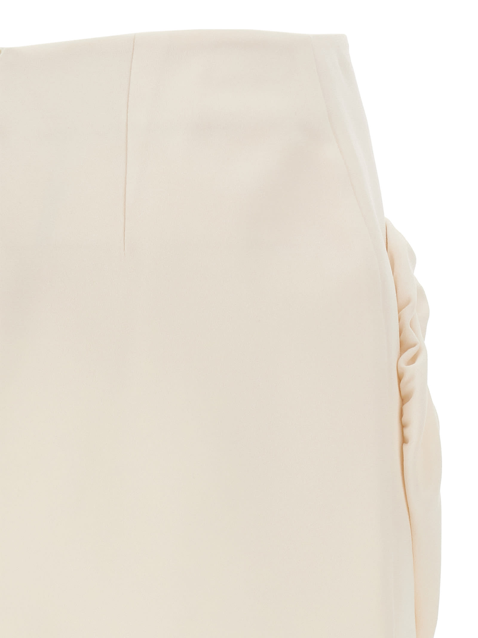 Shop Marella Emily Ratajkowski X  Capsule Skirt In White