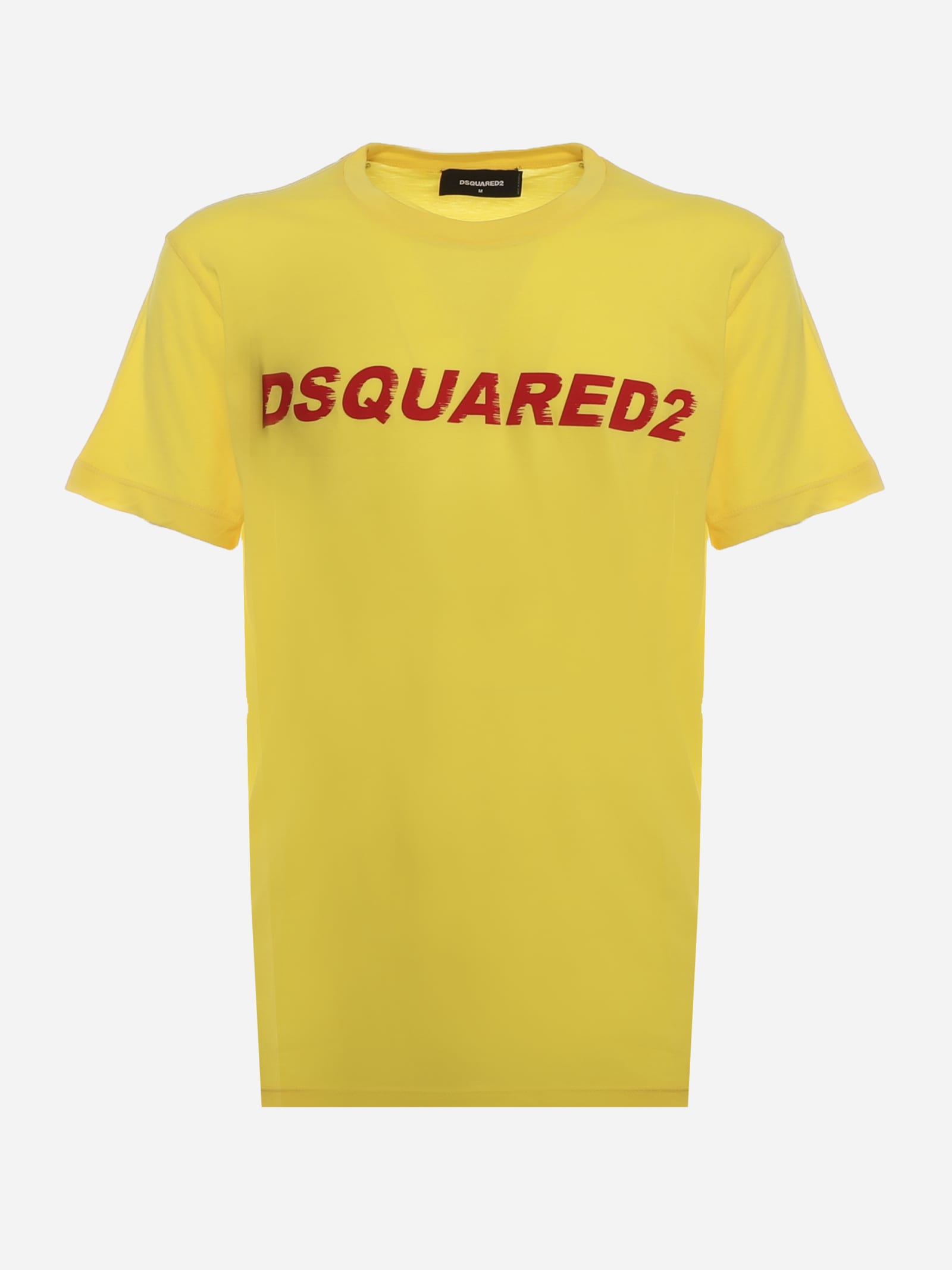 Dsquared2 Cotton T-shirt With Contrasting Logo Print
