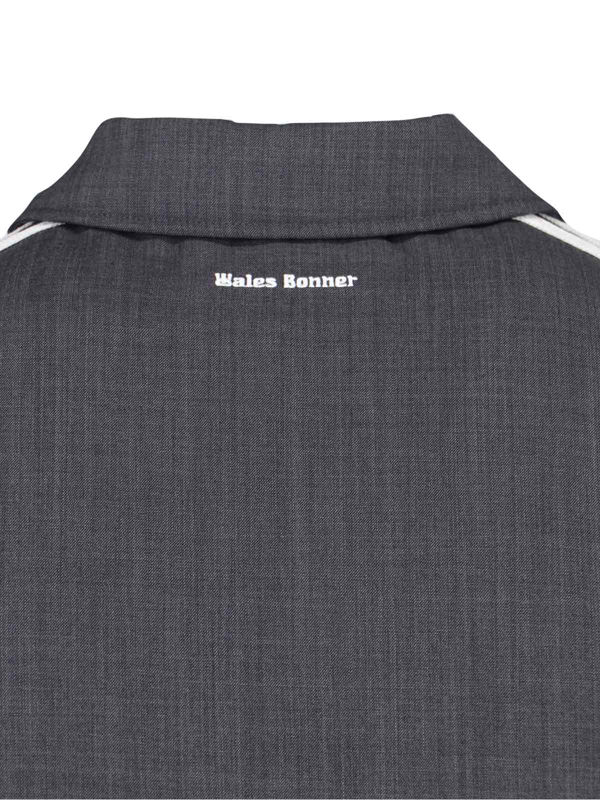 Adidas Originals By Wales Bonner Wool Blouson Casual Jacket In Grey Polyester In Gray