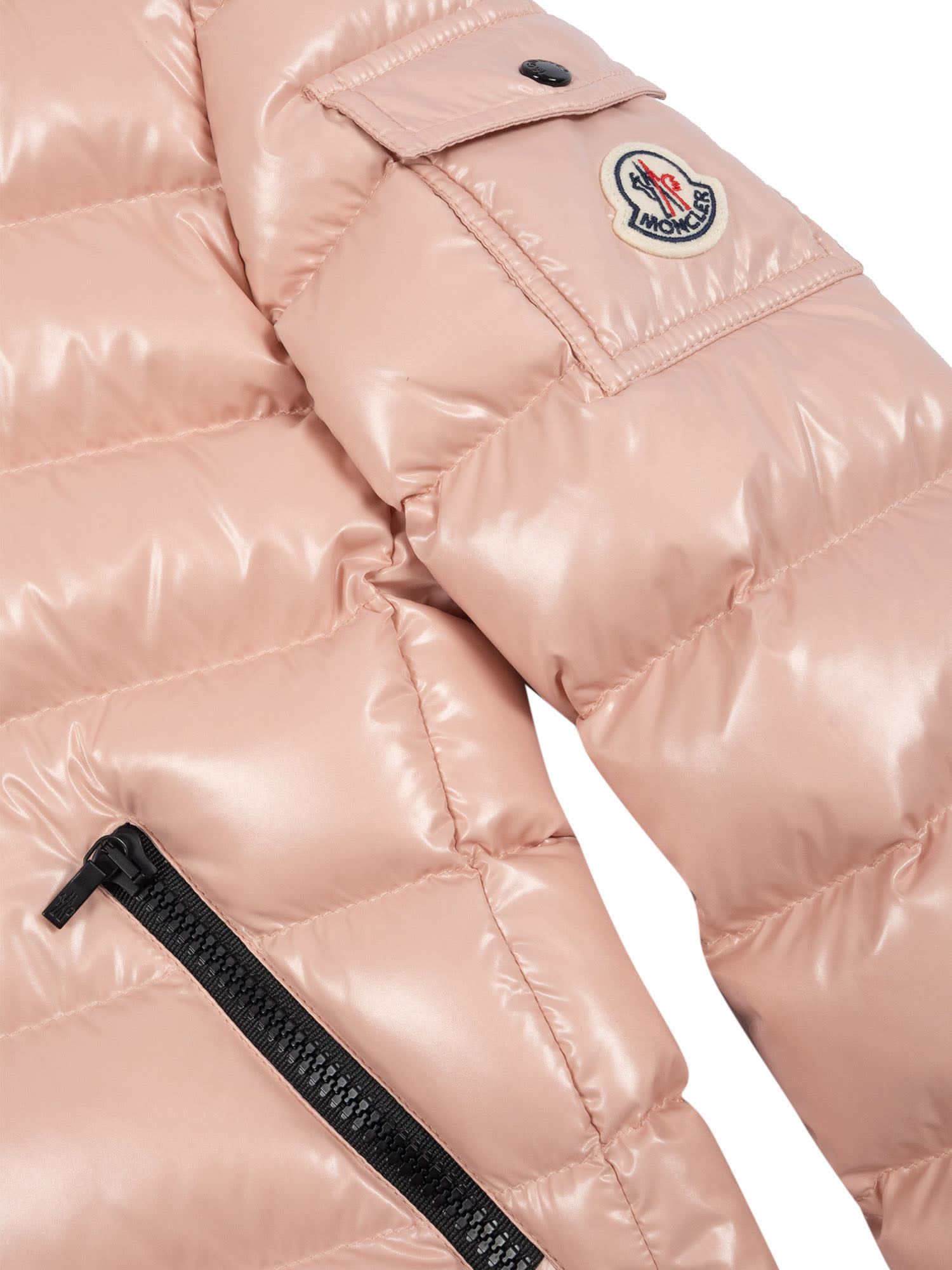 Moncler Doudoune À Capuche Bady In Pink