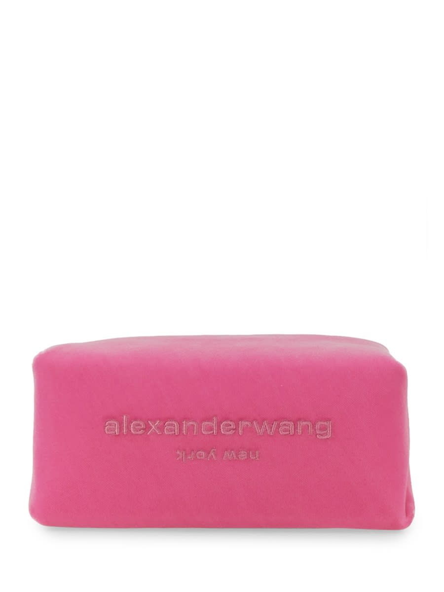 Shop Alexander Wang Mini Scrunchie Bag In Pink