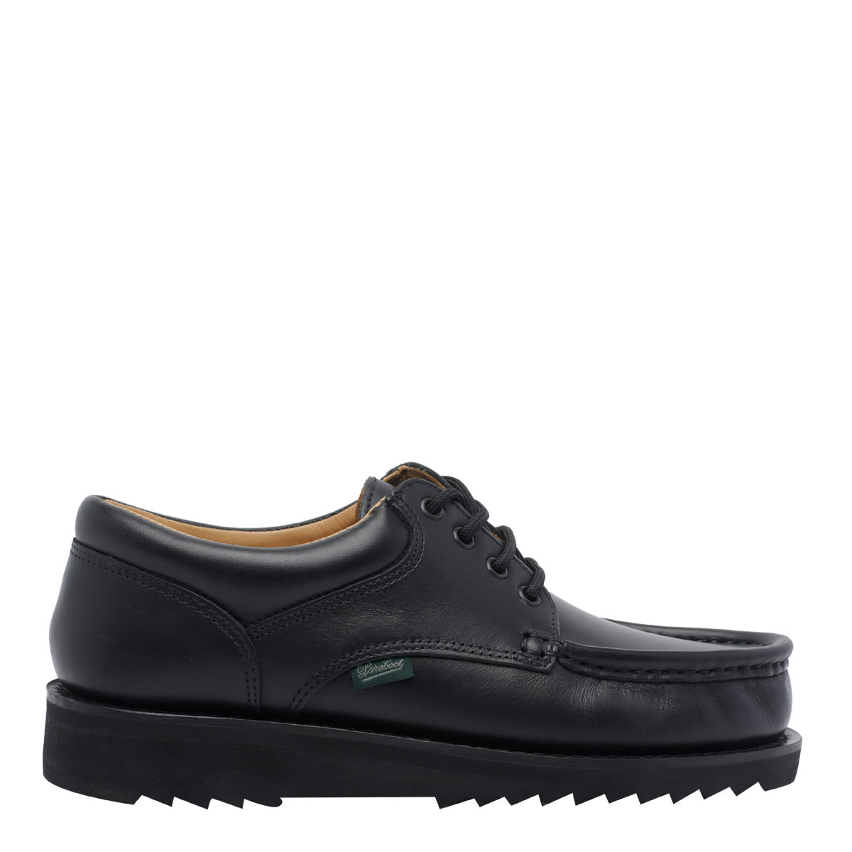 Paraboot Thiers Laced Up Shoes In Black